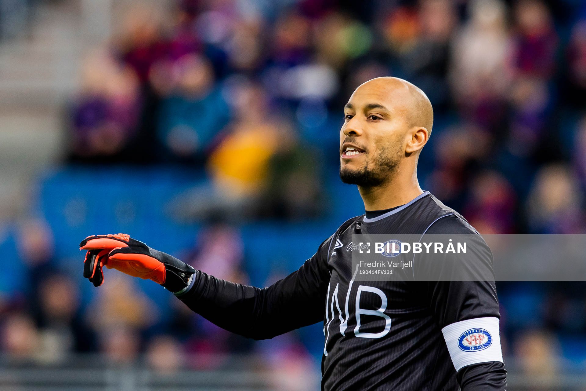 Goalkeeper Adam Larsen Kwarasey of Vålerenga