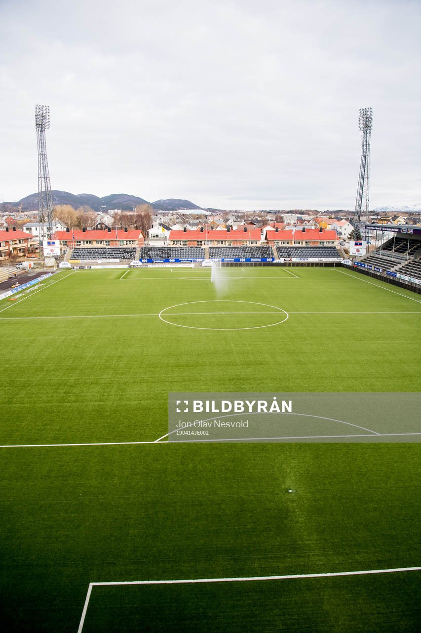 General view of Aspmyra Stadium