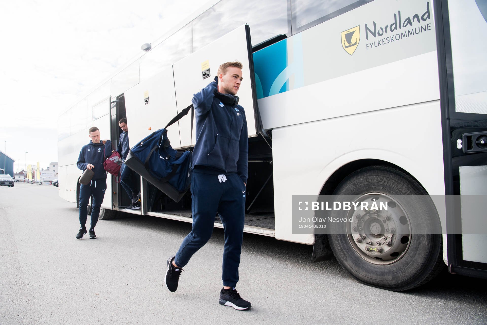 Martin Ellingsen of Molde arrives