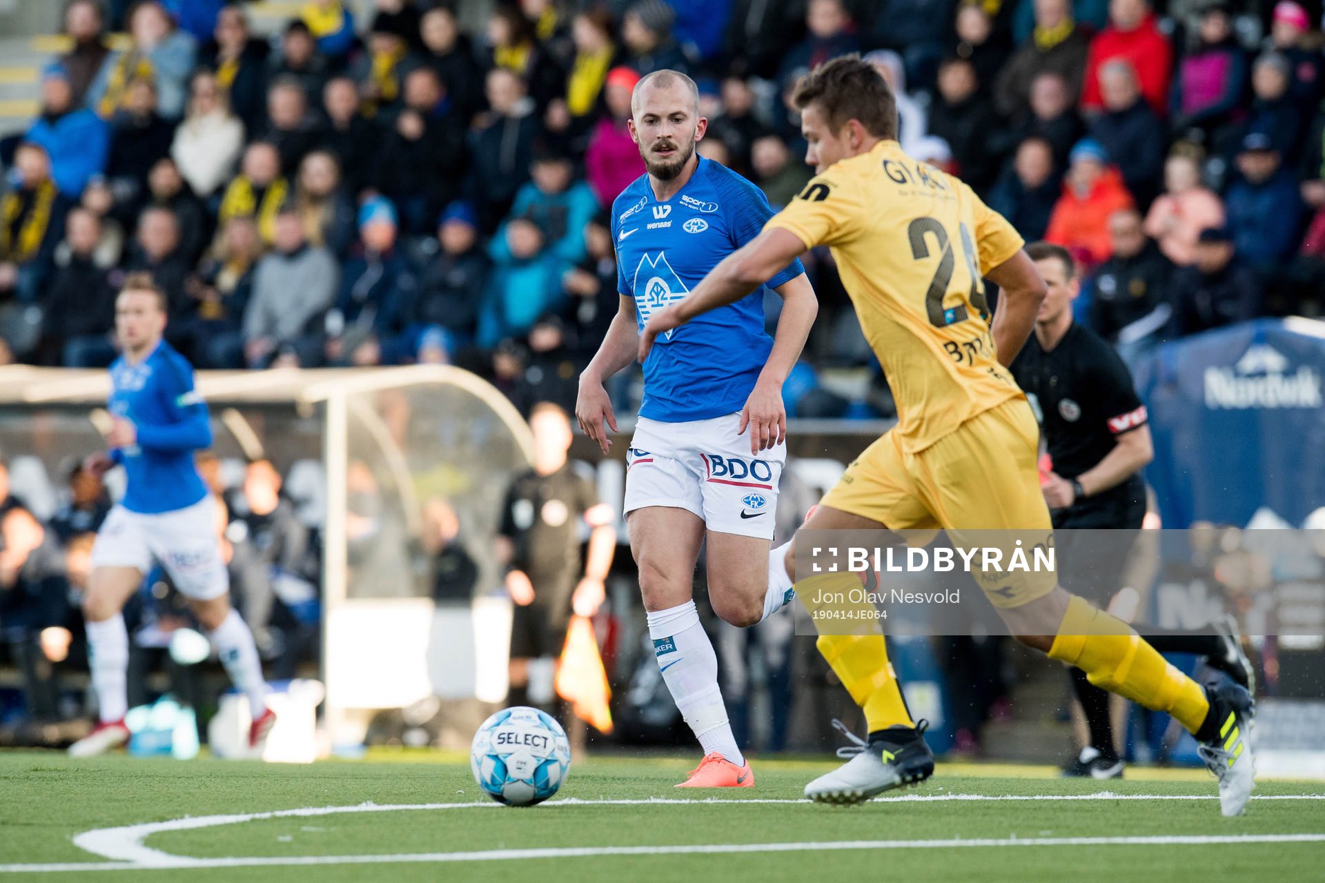 Eirik Hestad of Molde and Fredrik André Bjørkan of