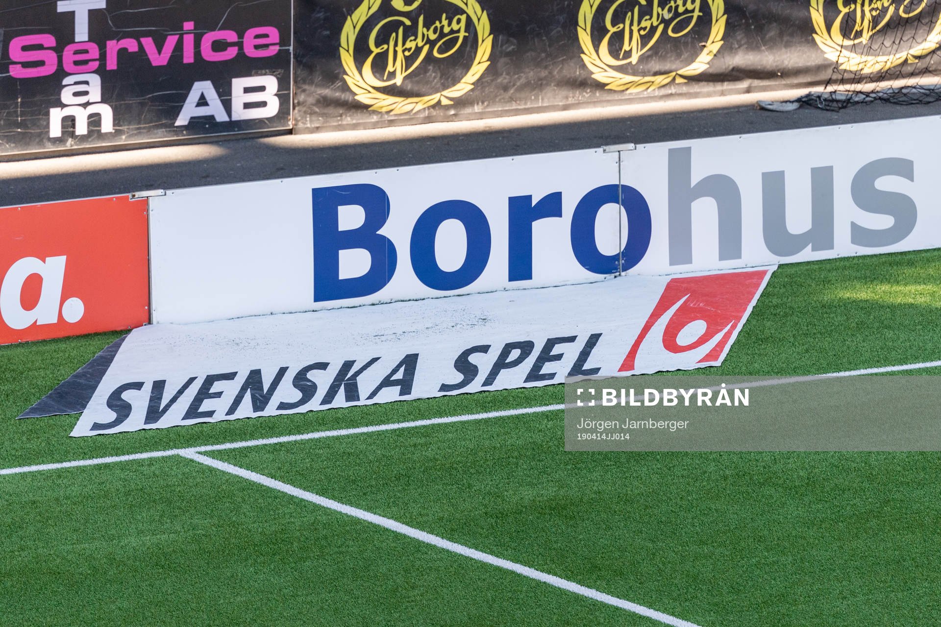3D reklam på planen för Svenska spel