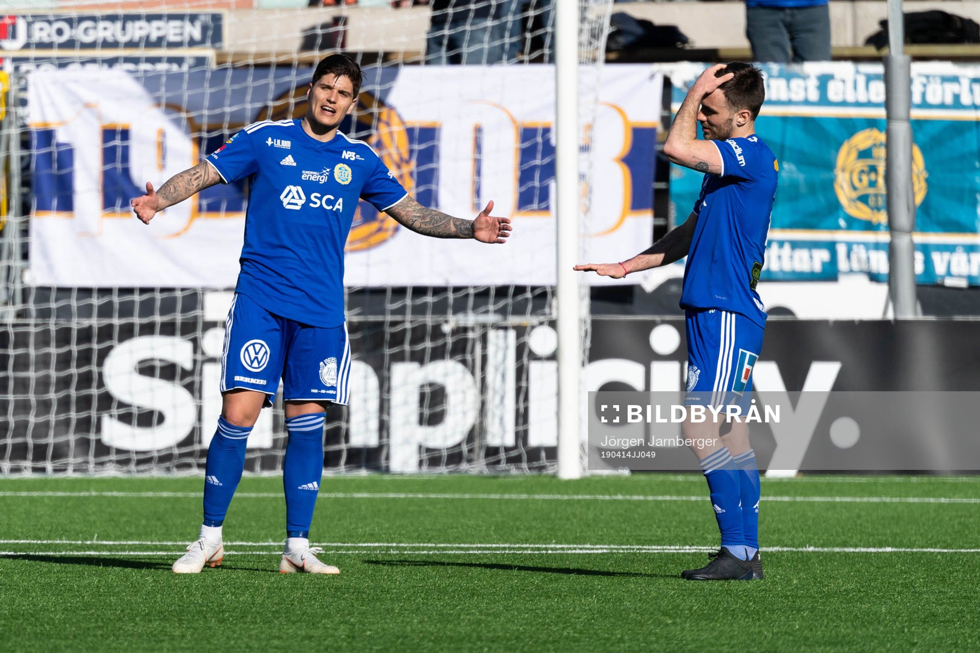 Sundsvalls David Batanero och Carlos Gracia deppar