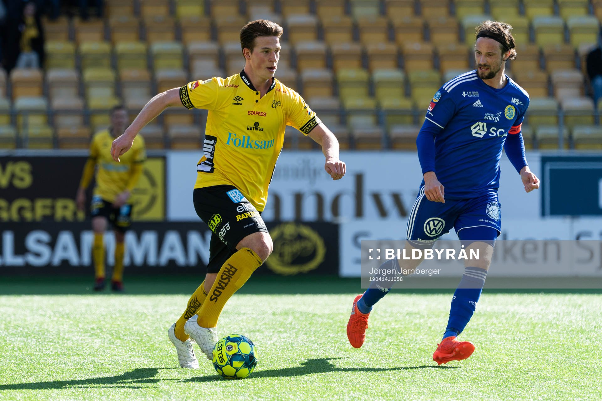 Elfsborgs Per Frick och Sundsvalls Linus Hallenius