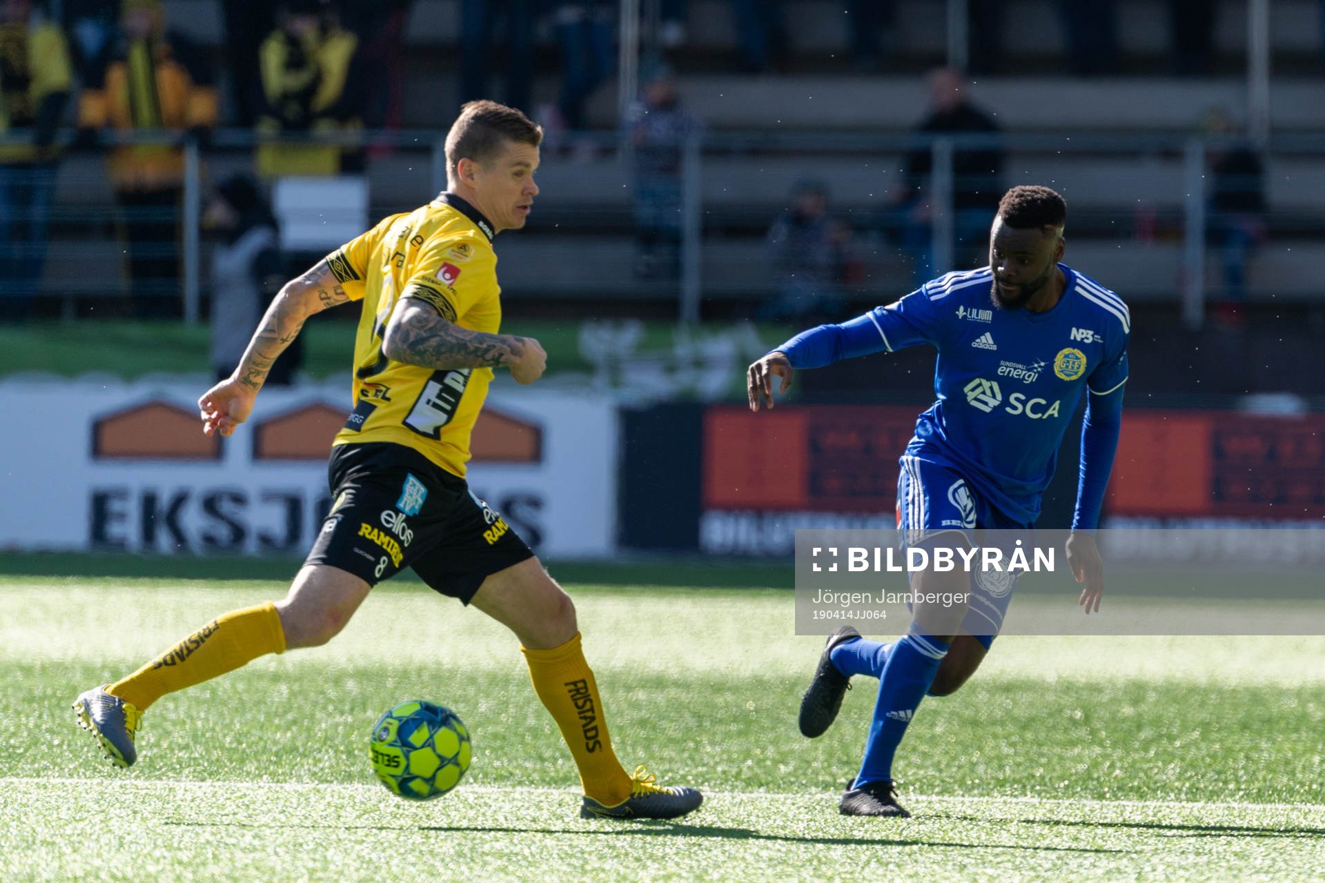 Sundsvalls Maic Sema och Elfsborgs Samuel Holmén
