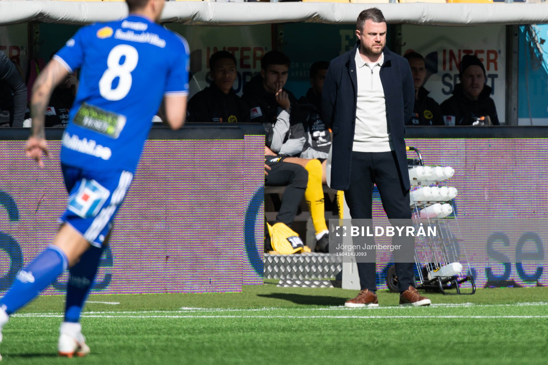 under fotbollsmatchen i Allsvenskan mellan Elfsborg och GIF