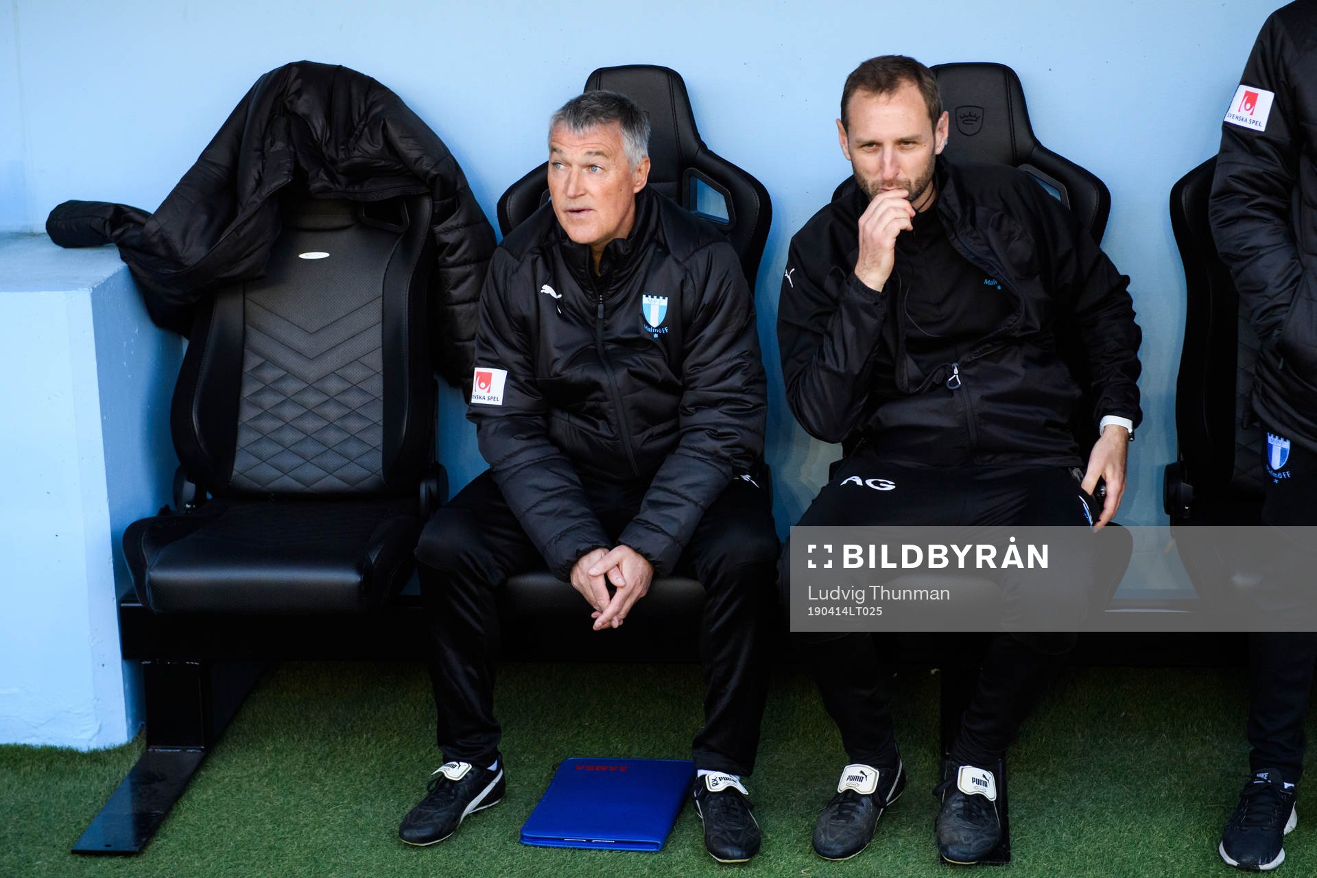 Malmö FFs assisterande tränare Rob Kelly och assisterande