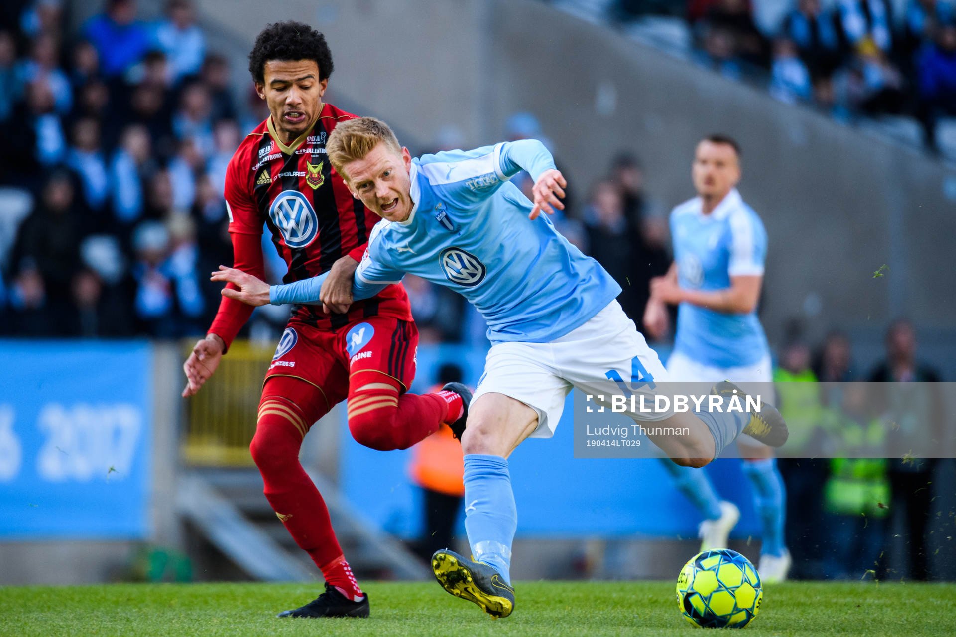 Östersunds Jerell Anthony Sellars och Malmö FFs Anders