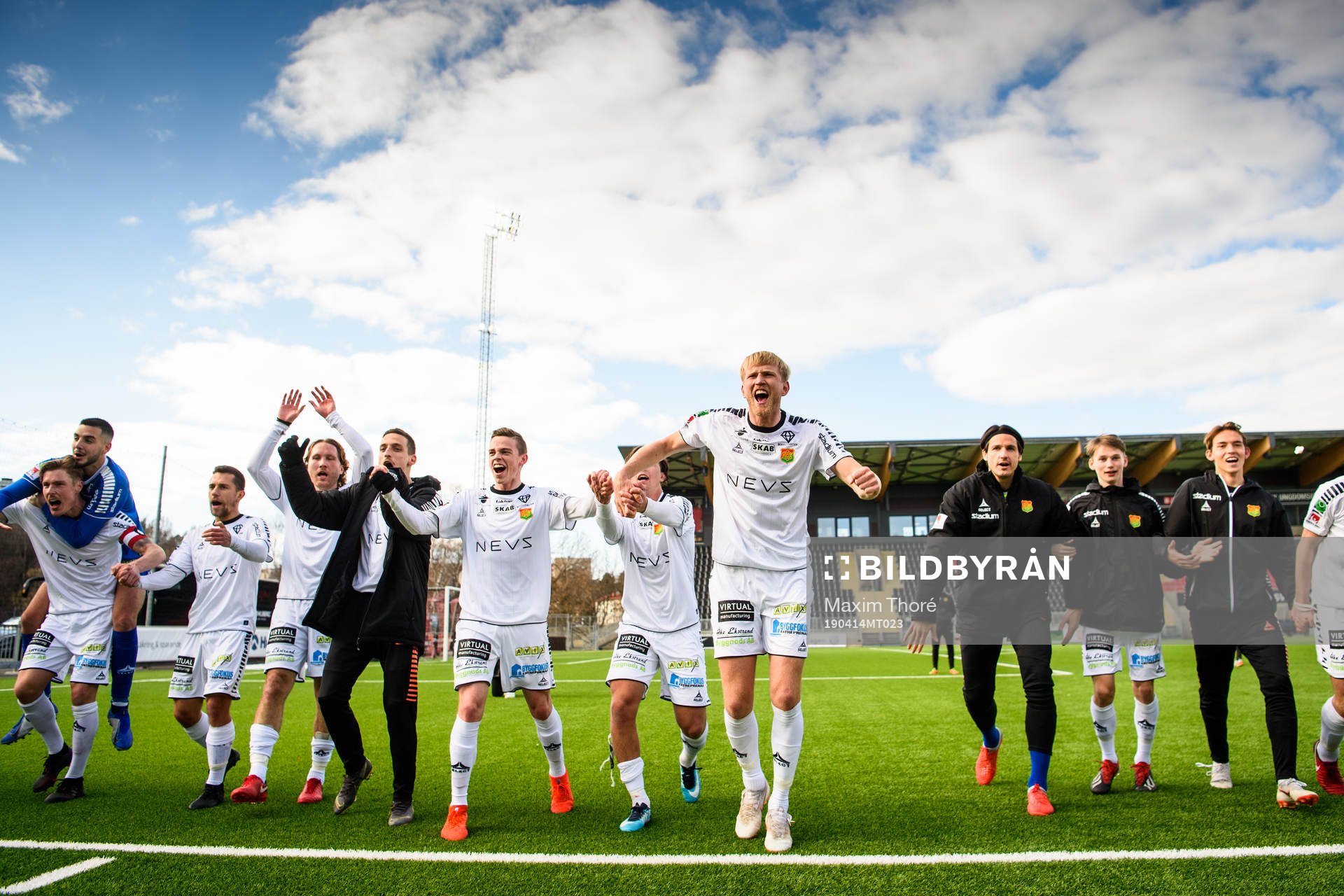 GAIS spelare jublar
