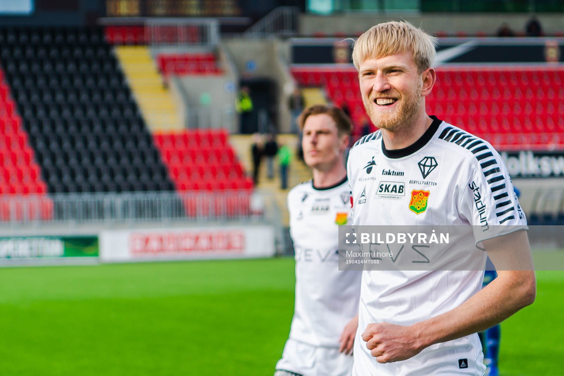 GAIS Carl Elfgren Nyström jublar