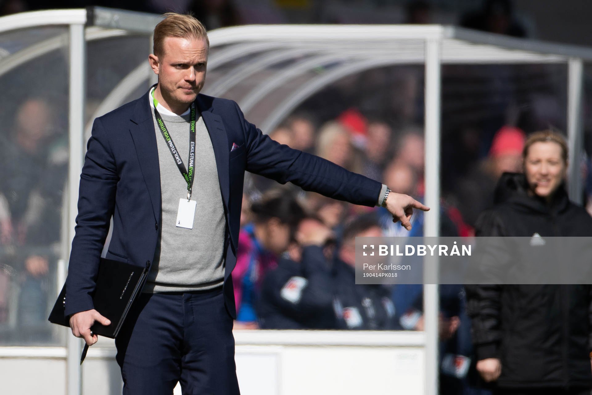 Rosengårds tränare Jonas Eidevall