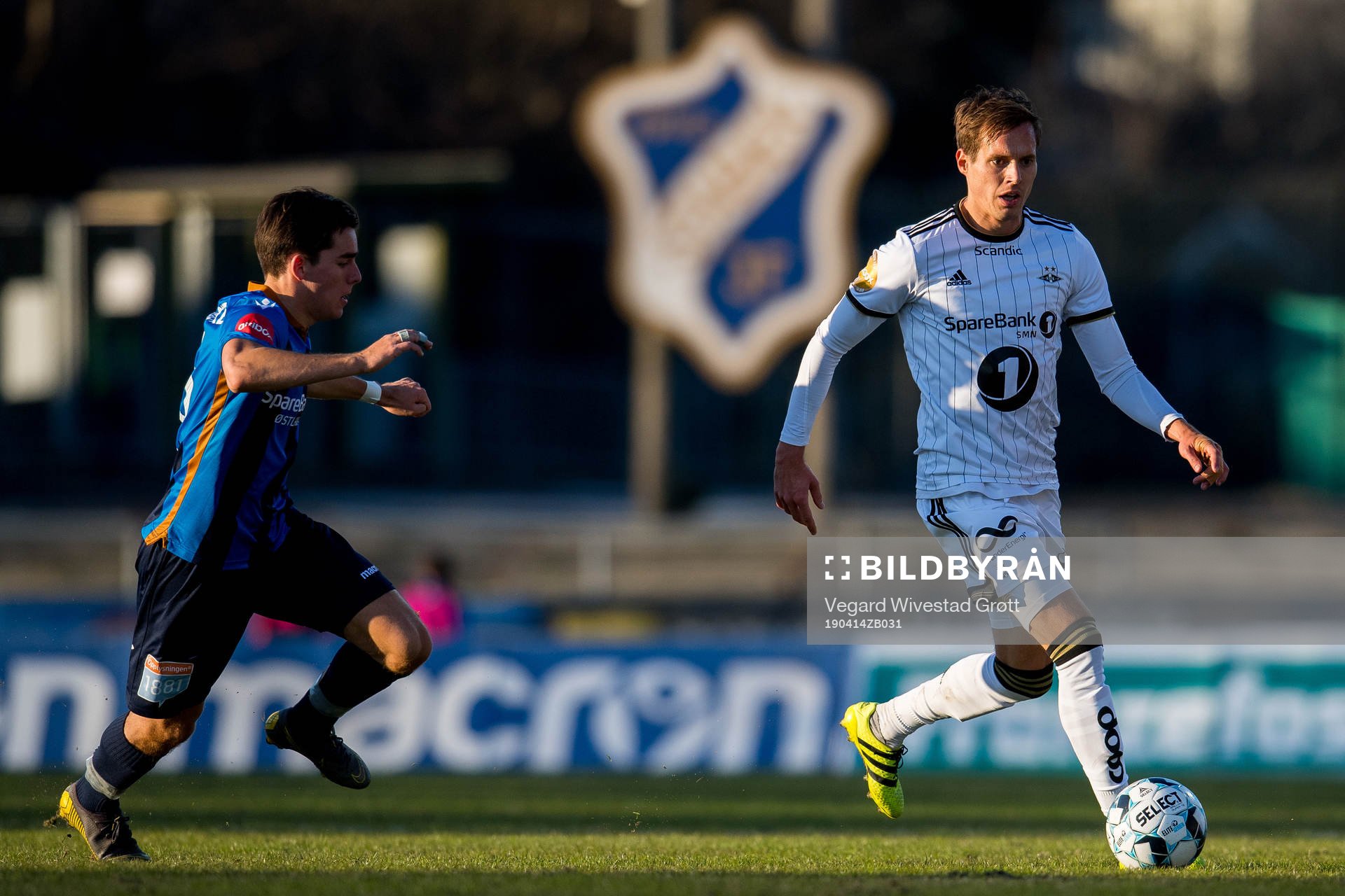 Hugo Vegard Vetlesen of Stabæk and Anders Konradsen of