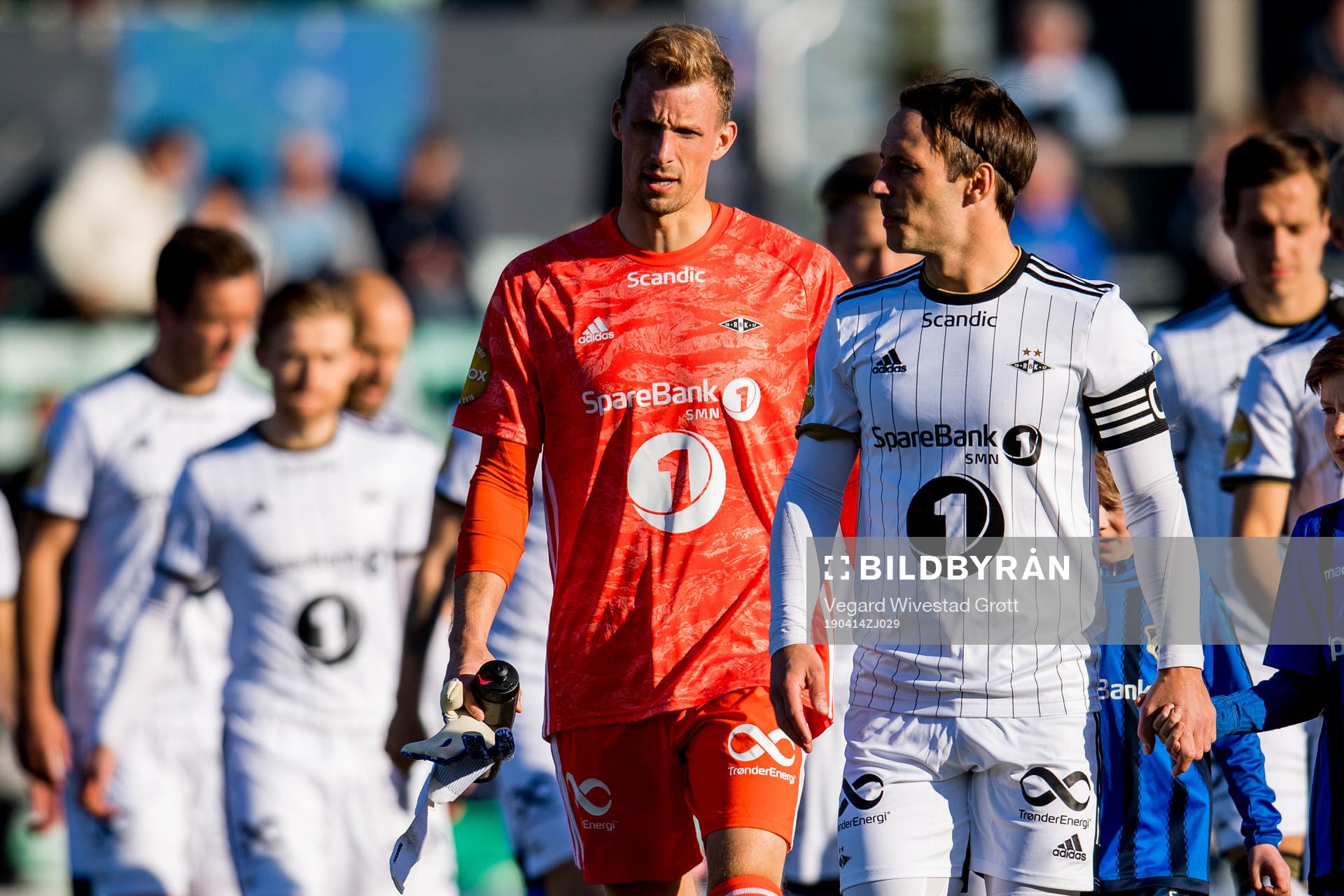 Goalkeeper André Hansen of Rosenborg
