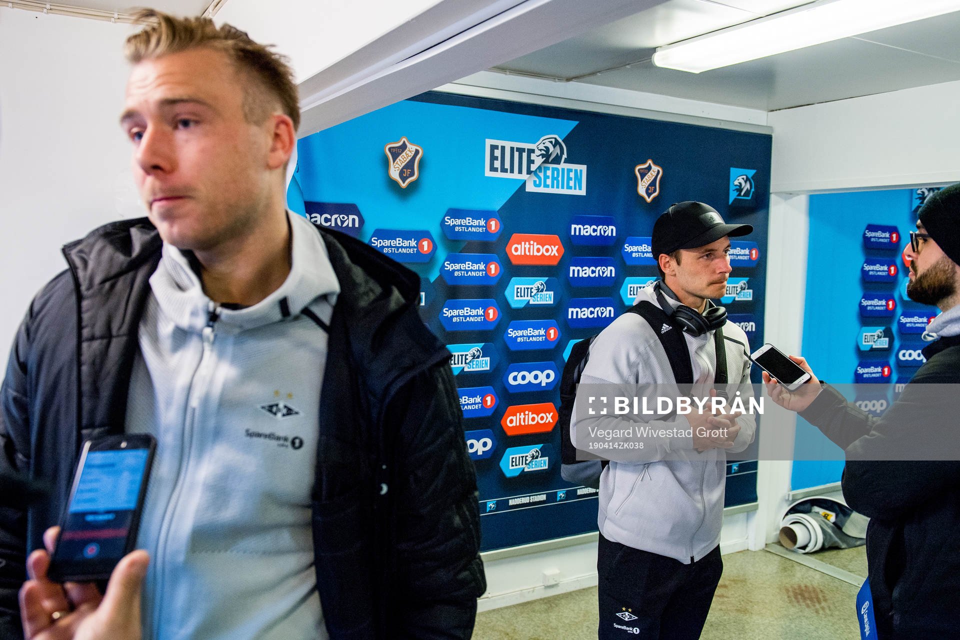 Alexander Søderlund and Mike Jensen of Rosenborg