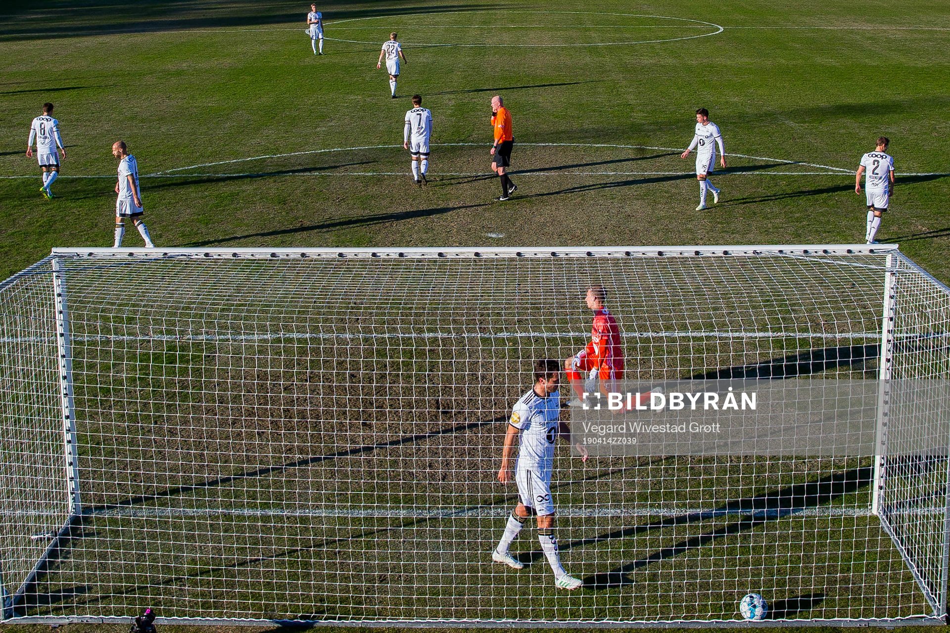 Even Hovland, goalkeeper André Hansen and the players of