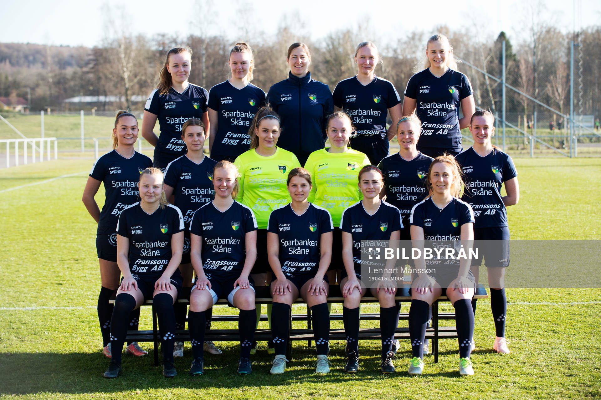 Lagbild FC Hessleholm i Hässleholm 15 april 2019