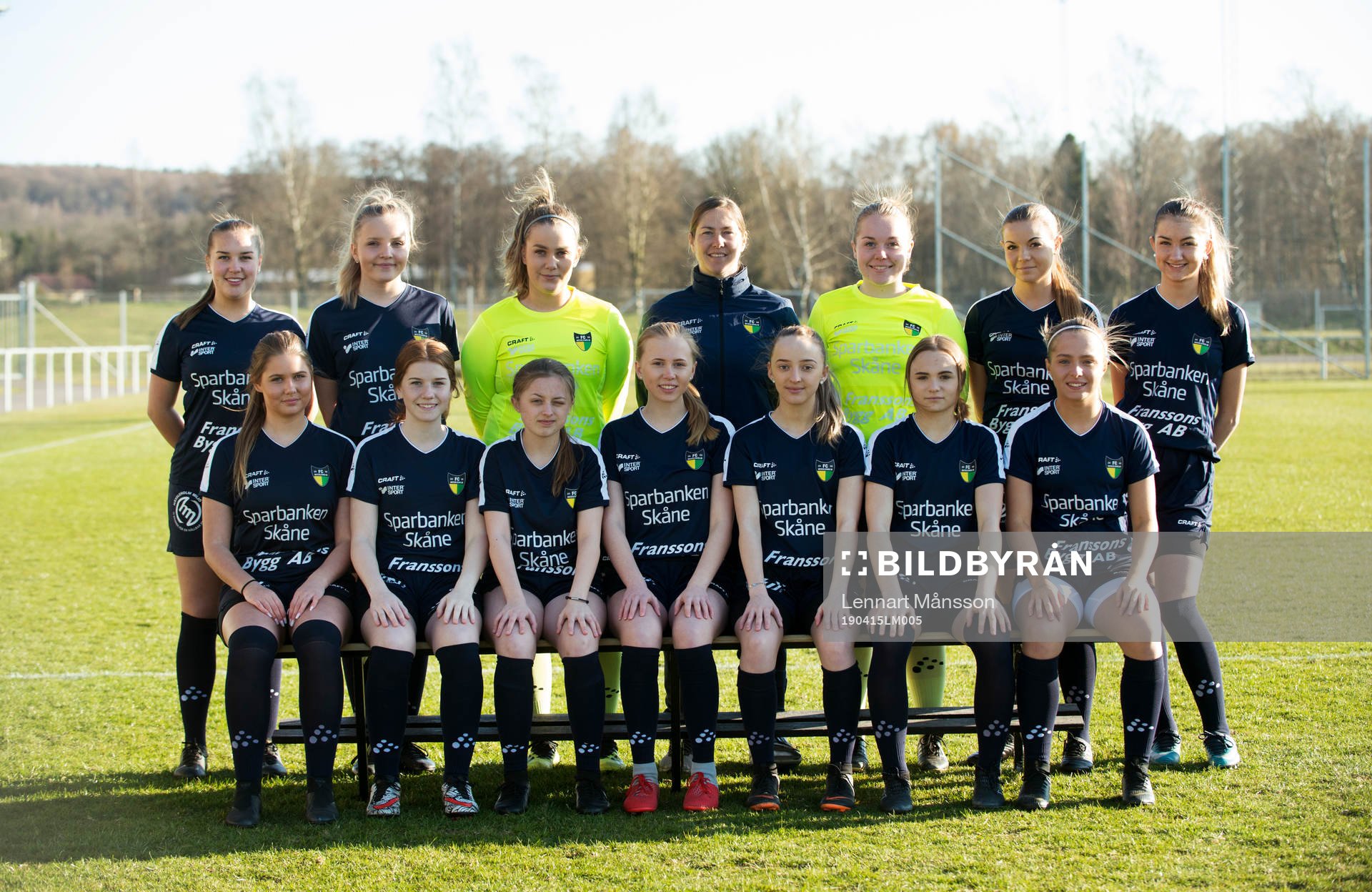 Lagbild FC Hessleholm i Hässleholm 15 april 2019
