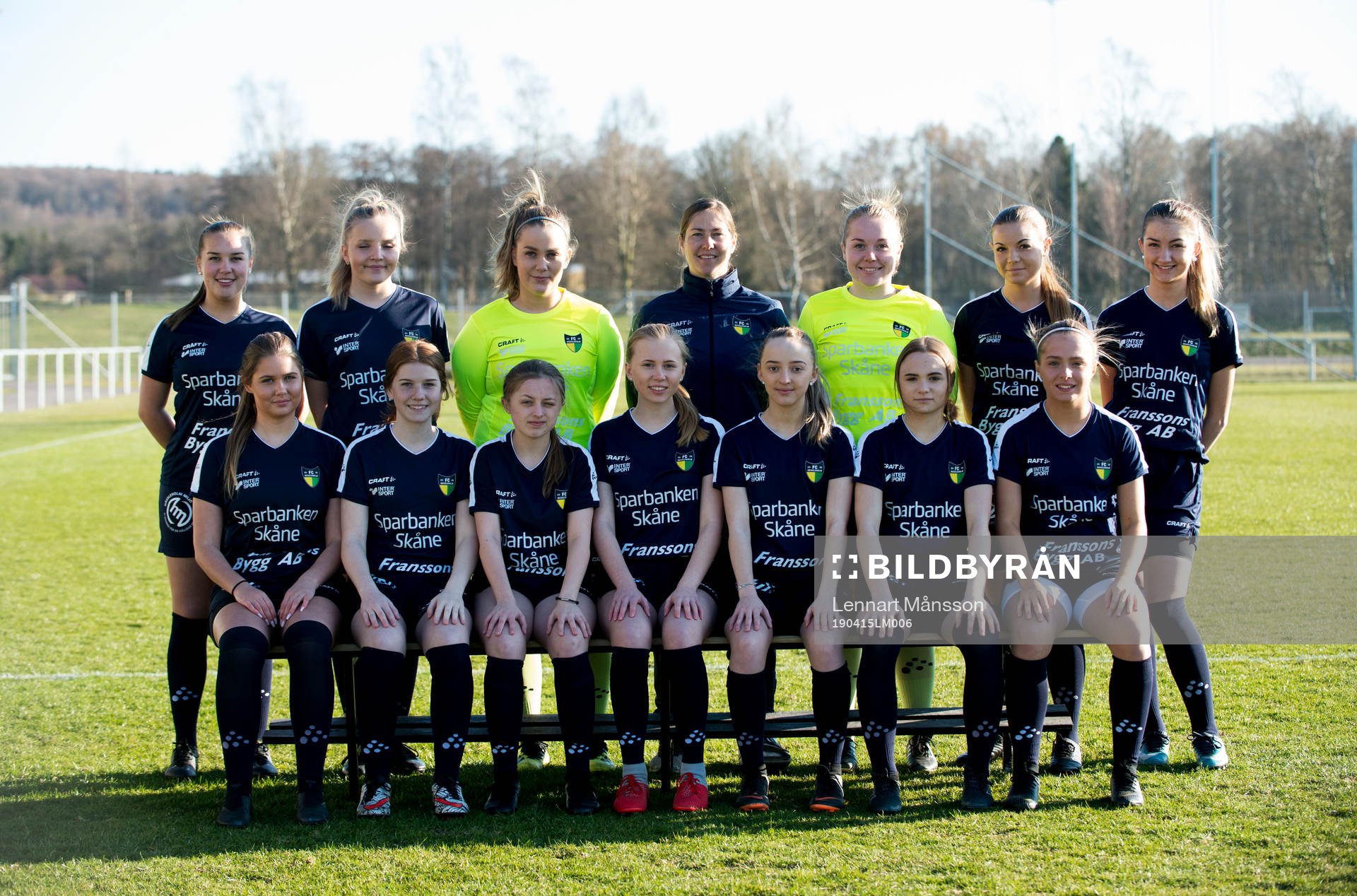 Lagbild FC Hessleholm i Hässleholm 15 april 2019