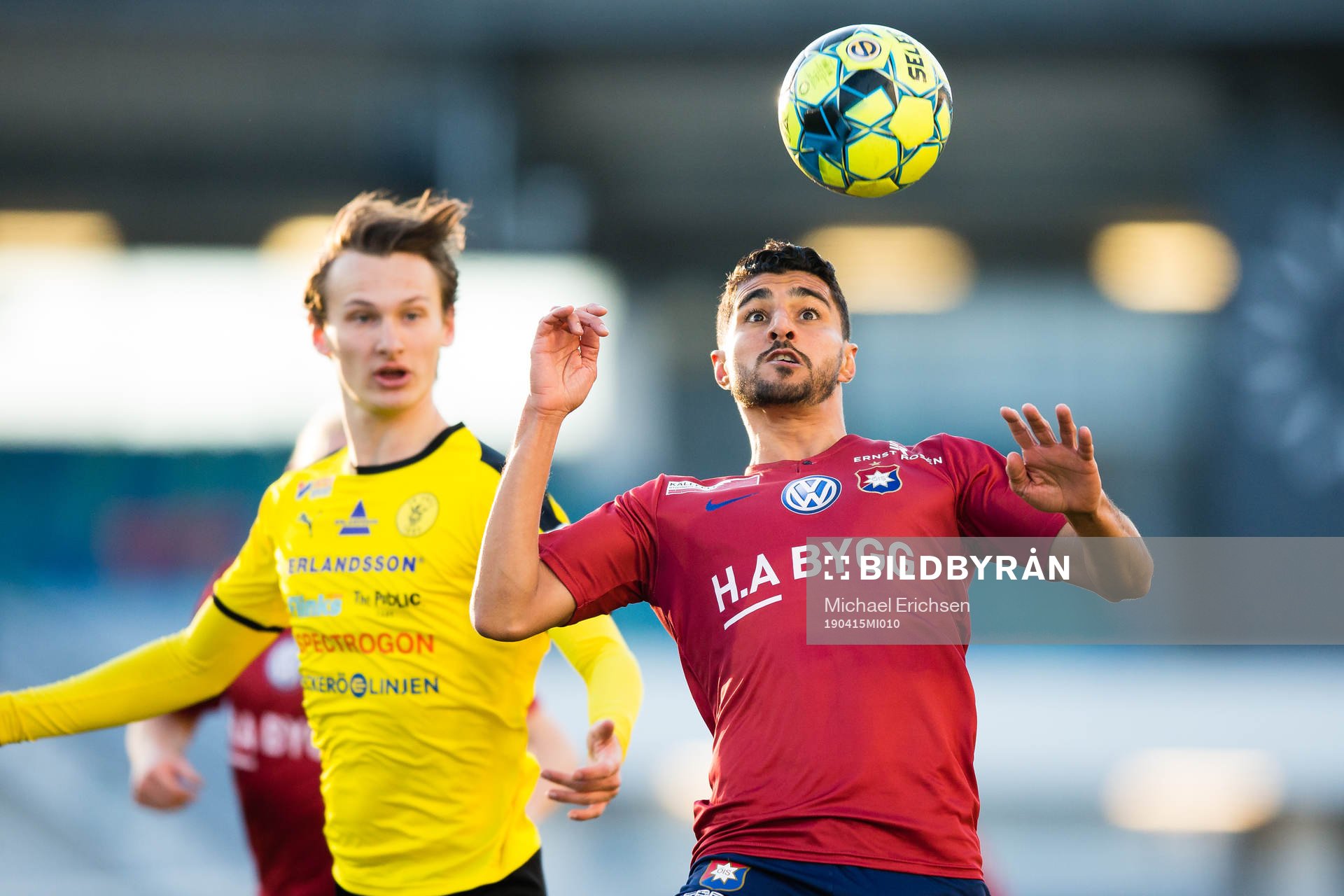 Frejs Hjalmar Ekdal och Örgrytes Ailton Almeida