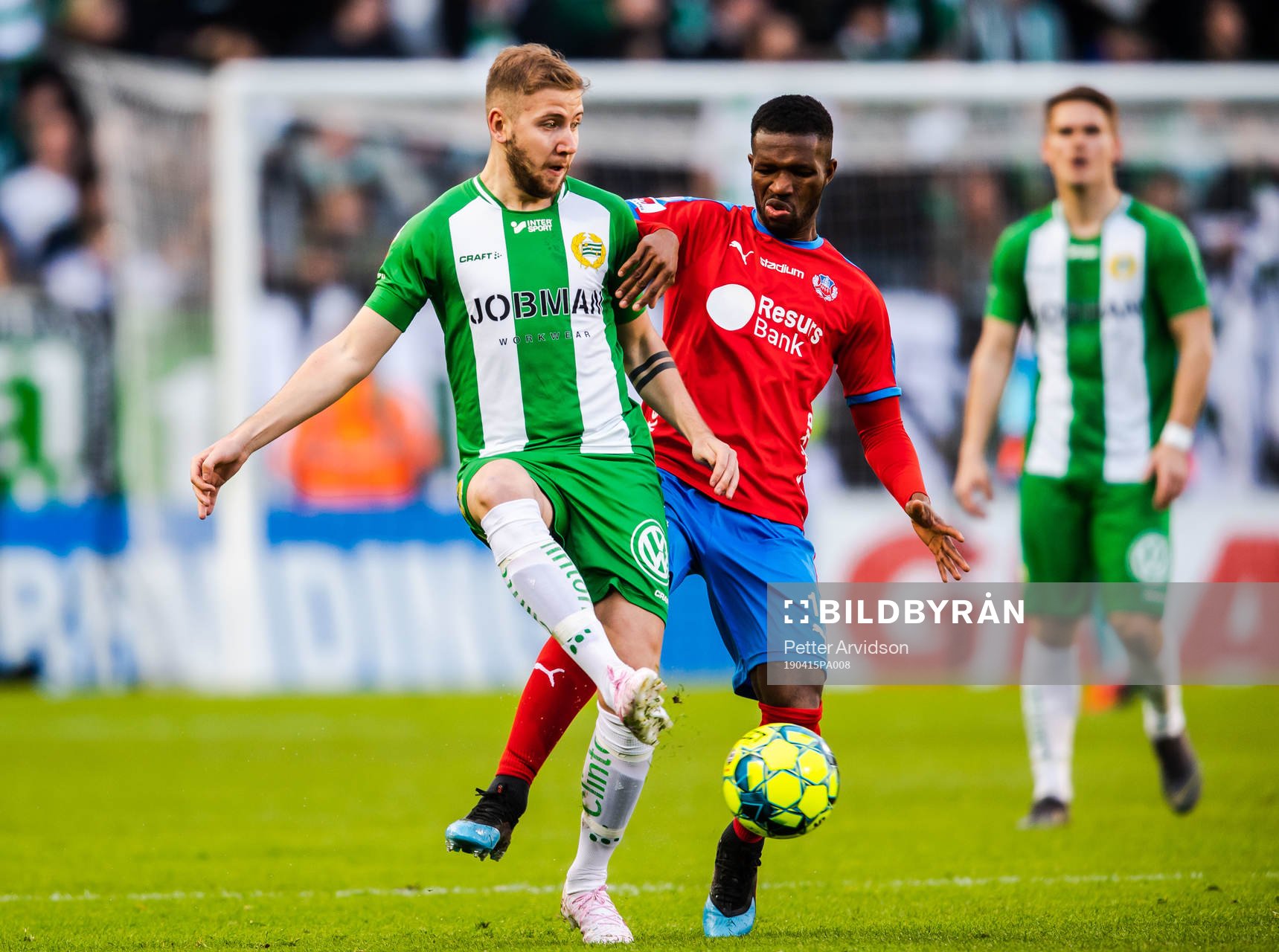 Hammarbys Darijan Bojanic och Helsingborgs Mohammed