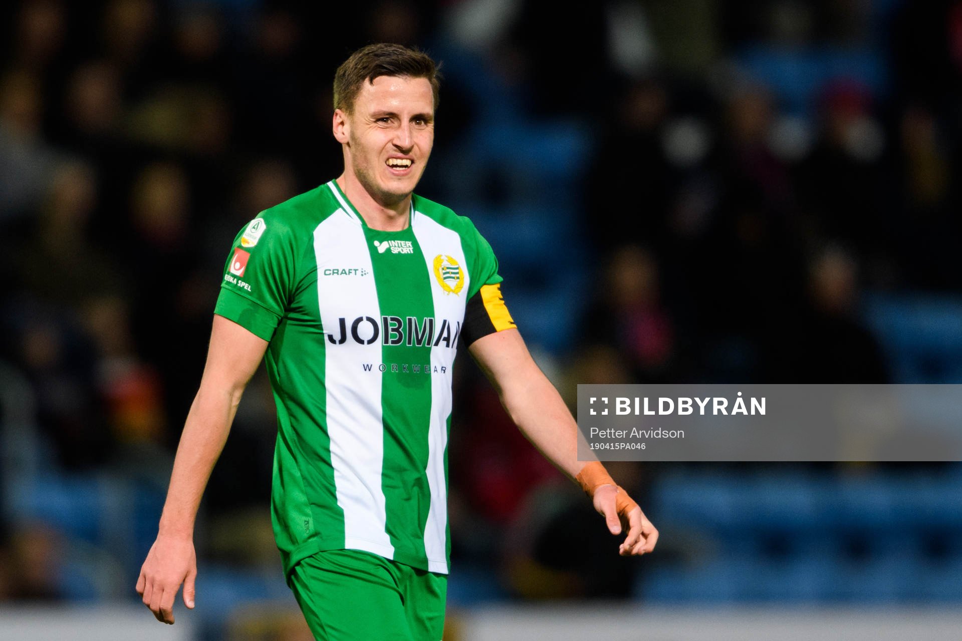 Hammarbys Jeppe Andersen deppar
