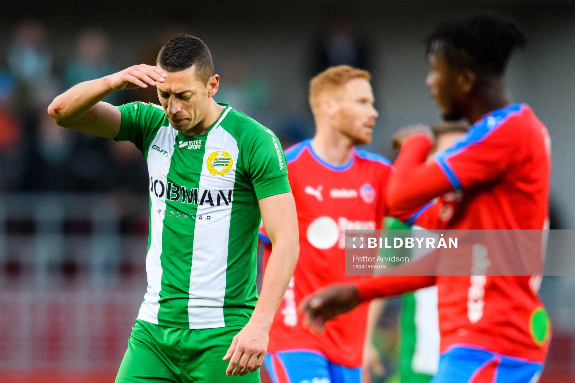 Hammarbys Nikola Djurdjic deppar