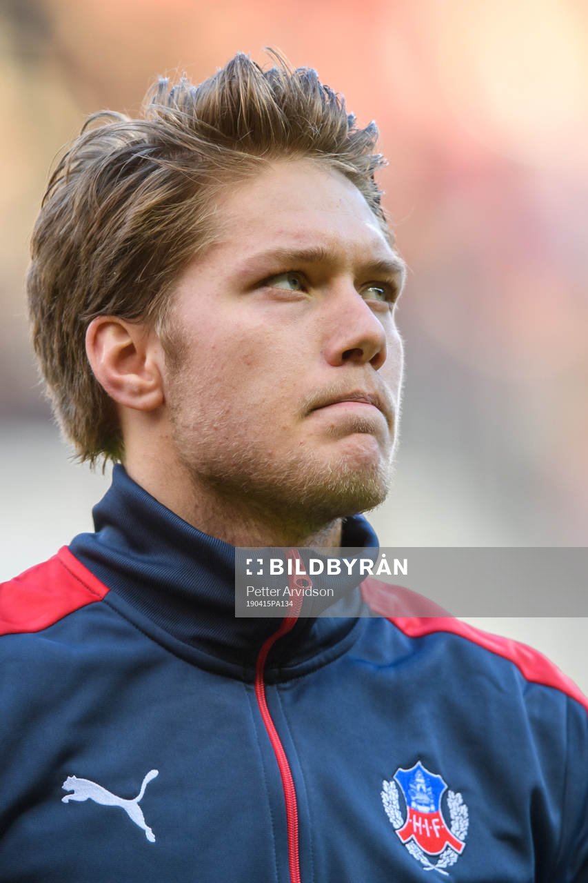 Helsingborgs målvakt Kalle Joelsson