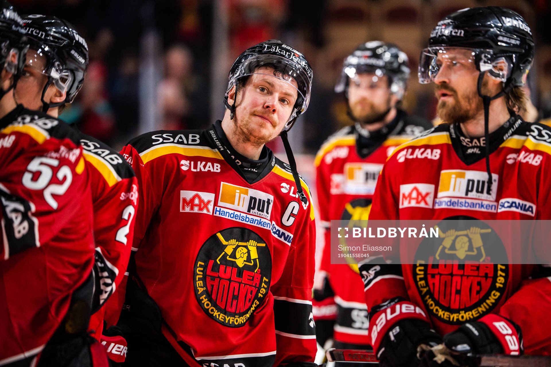Luleås spelare deppar