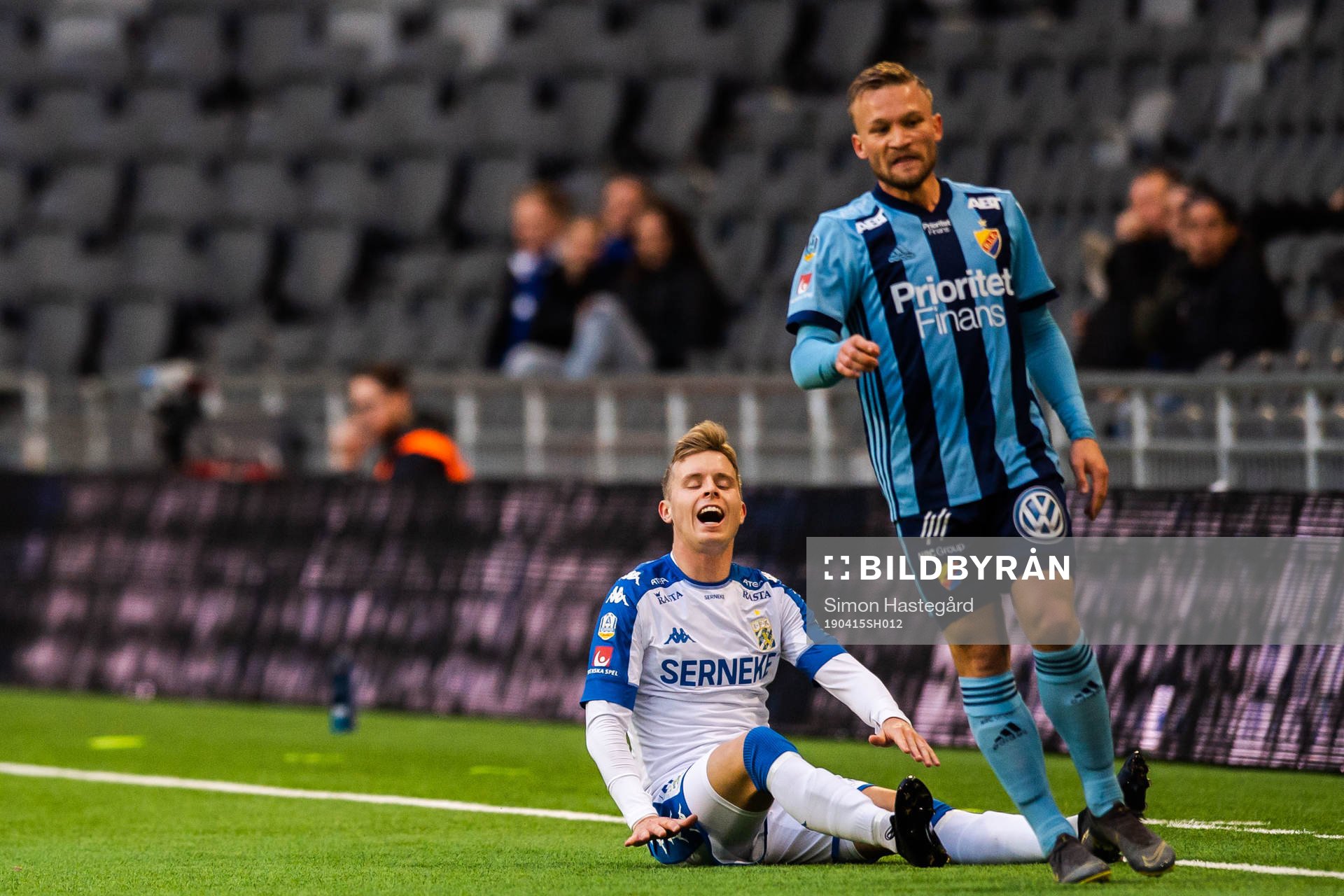 IFK Göteborgs Victor Wernersson deppar