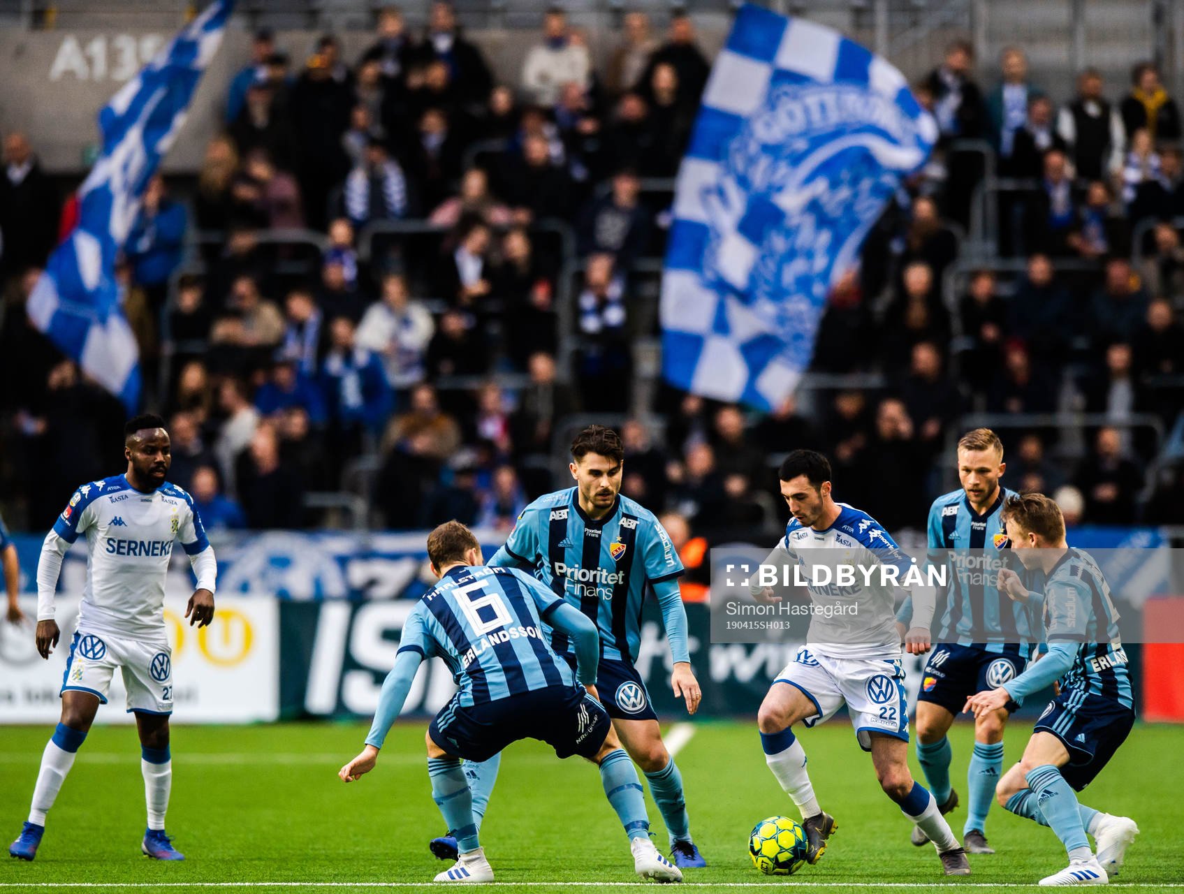 IFK Göteborgs Victor Wernersson och Giorgi Kharaishvili
