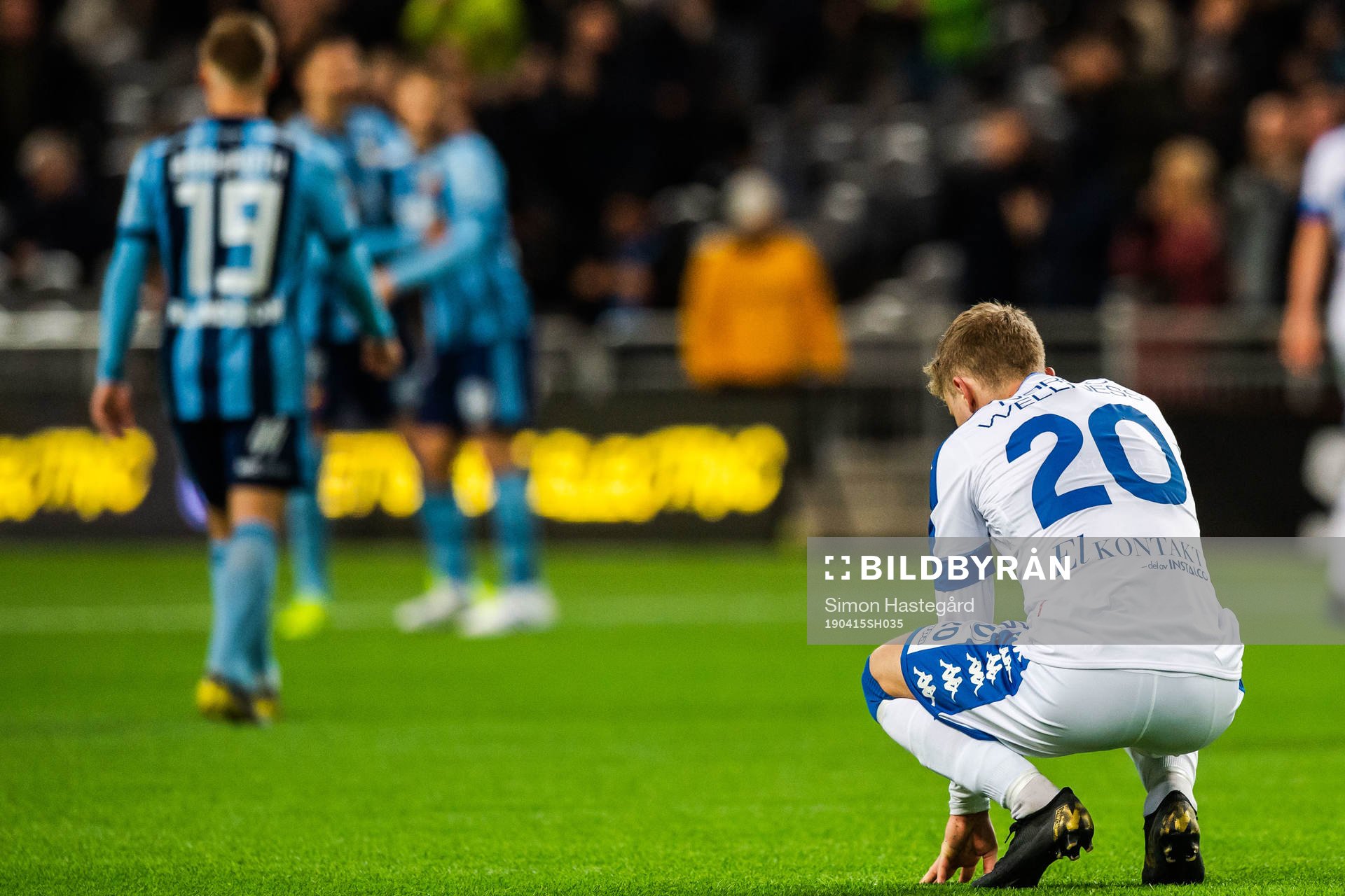 IFK Göteborgs Victor Wernersson deppar