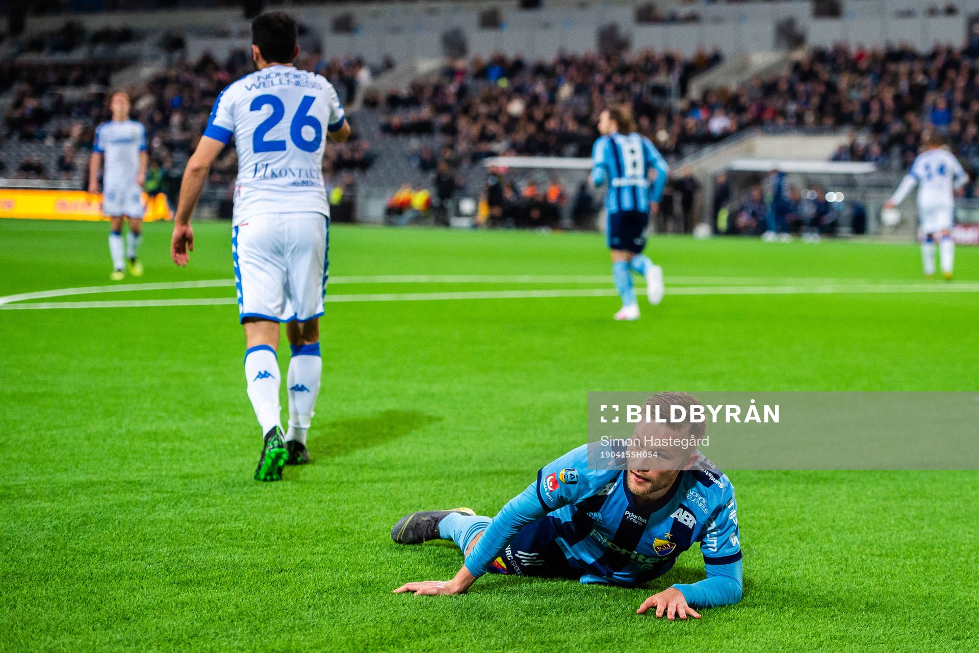 Djurgårdens Nicklas Bärkroth deppar