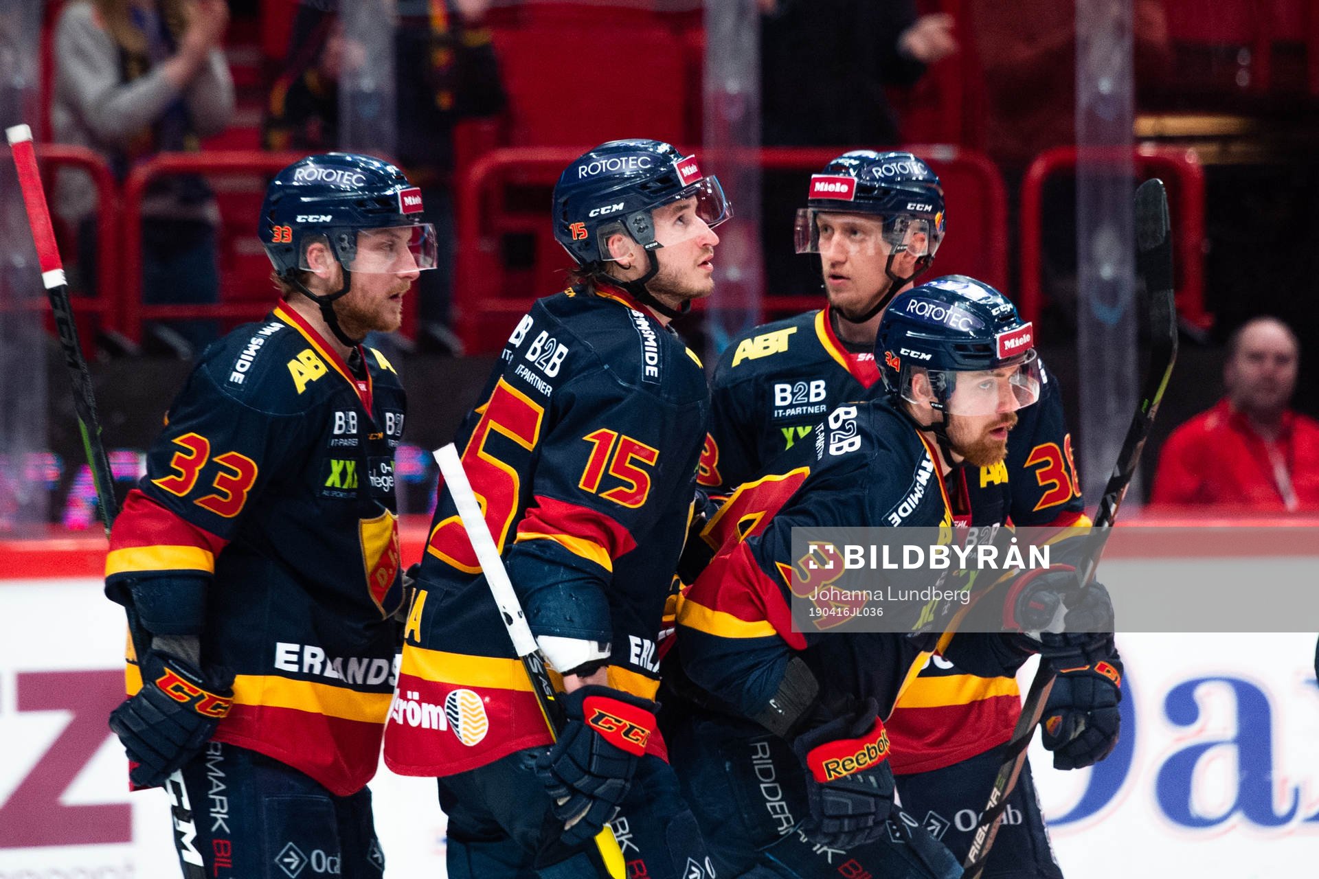 Djurgårdens Linus Hultström , Jakob Lilja , Olle Alsing