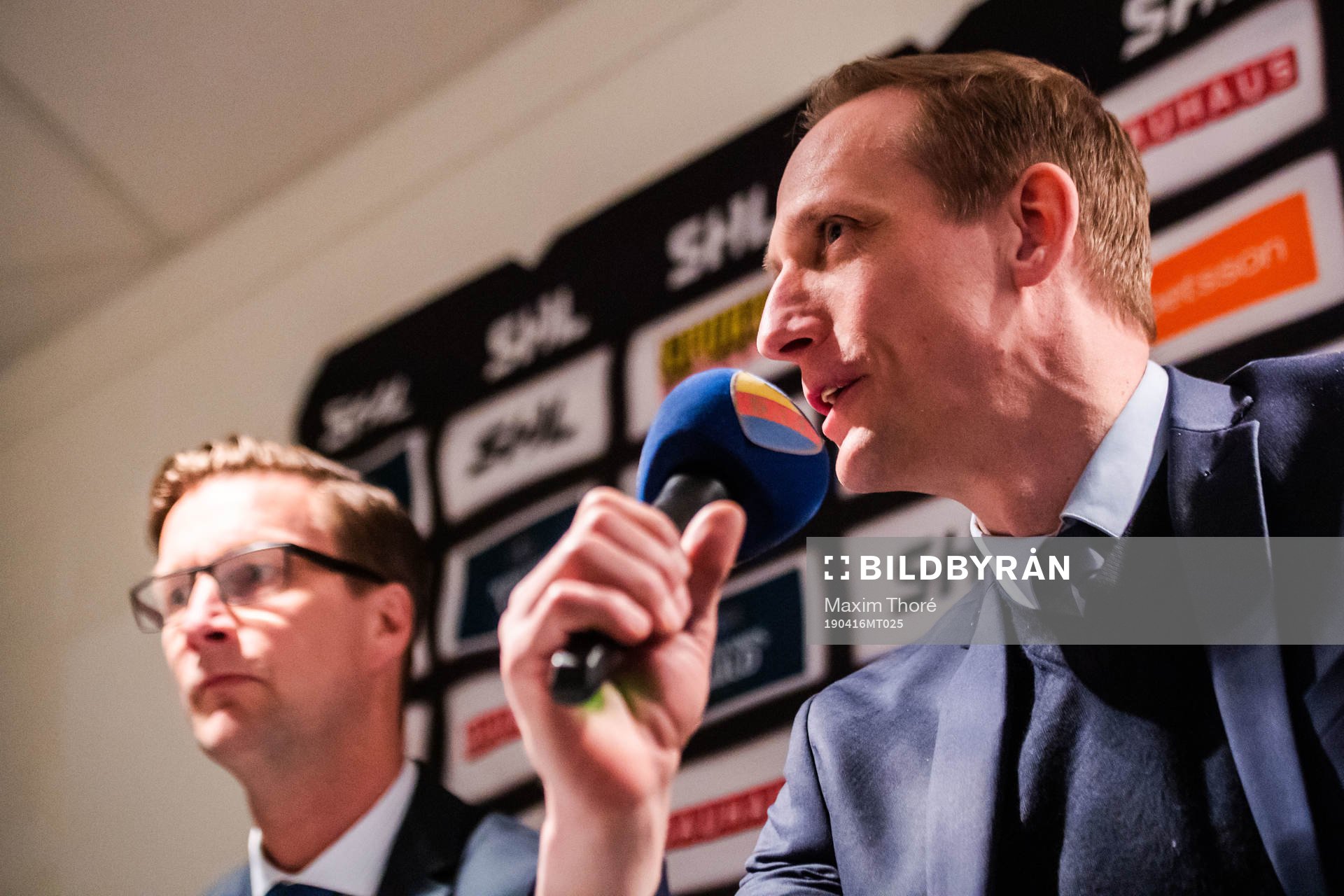 Färjestads Johan Pennerborn och Djurgårdens Mikael