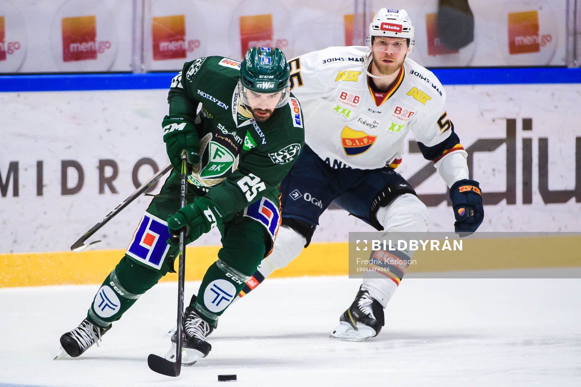 Färjestads Martin Johansson och Djurgårdens Alexander
