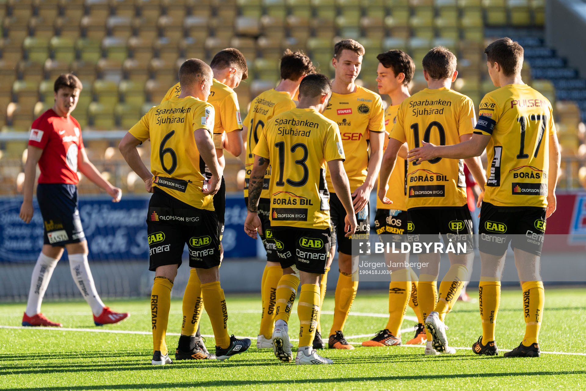 Elfsborgs spelare jublar