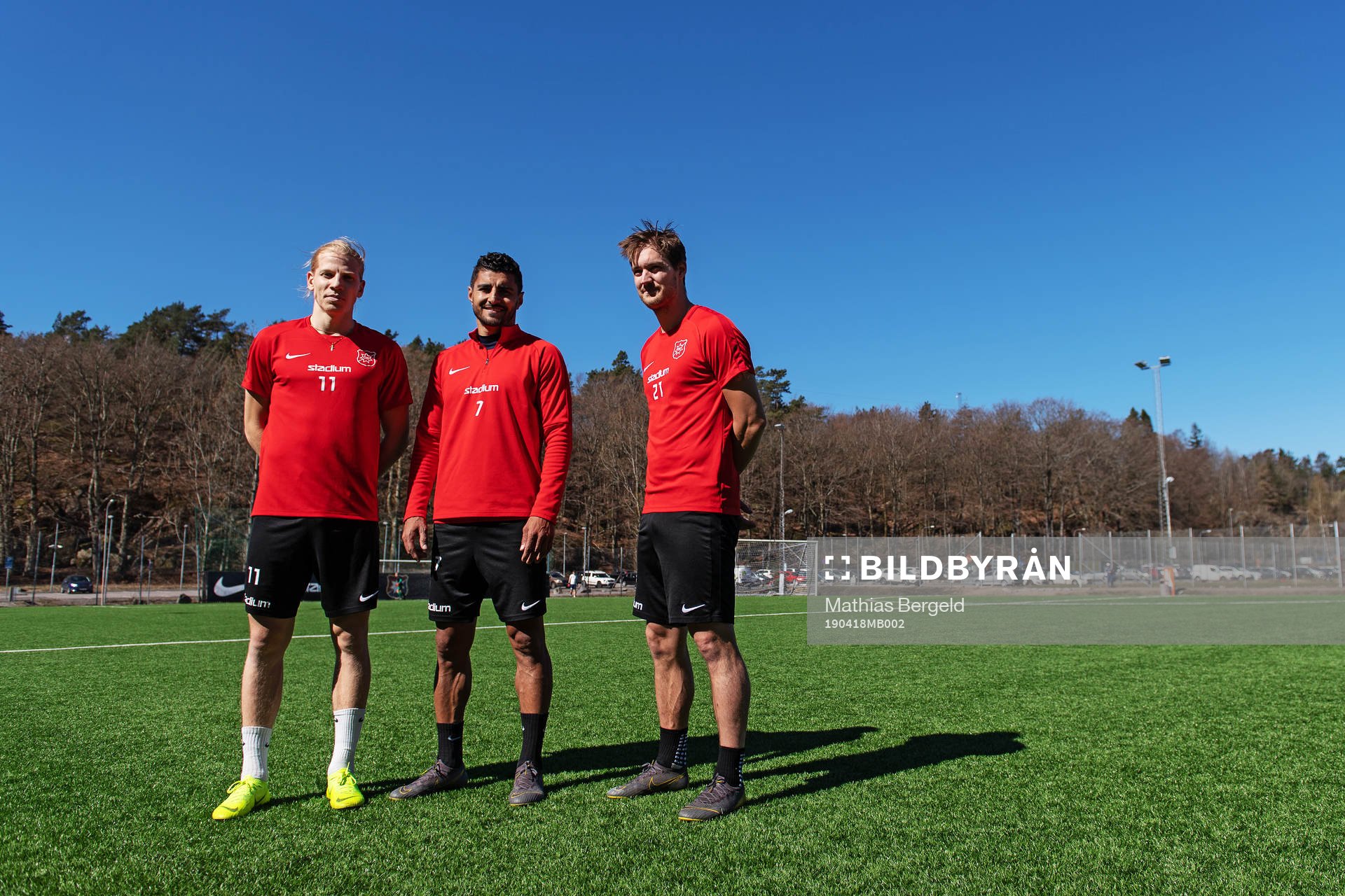 Gustav Ludwigson, Ailton Almeida och Victor Sköld