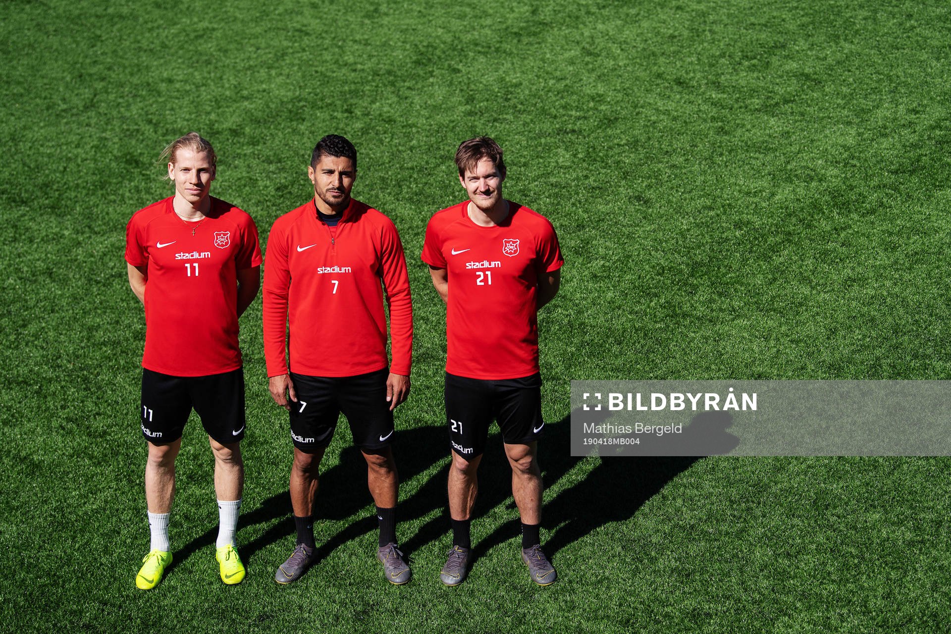 Gustav Ludwigson, Ailton Almeida och Victor Sköld