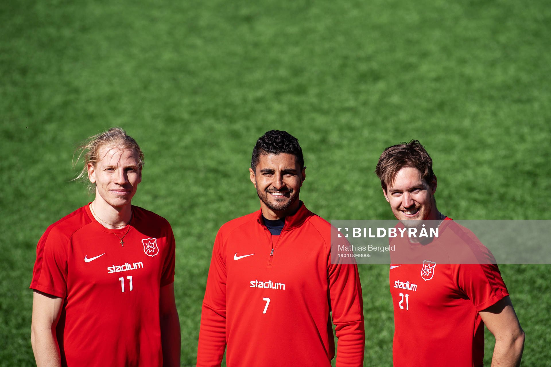 Gustav Ludwigson, Ailton Almeida och Victor Sköld