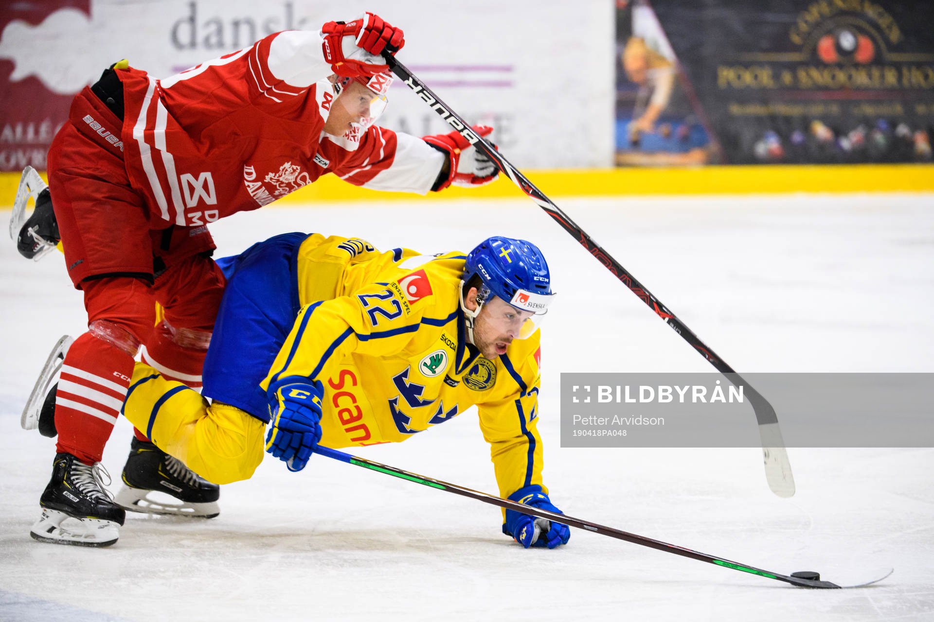 Julian Jakobsen of Denmark and Jonathan Andersson of Sweden