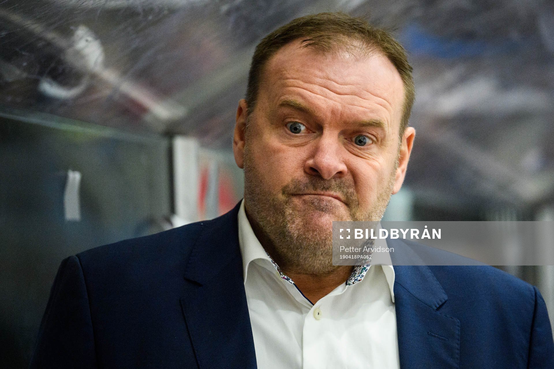 Head coach Heinz Ehlers of Denmark