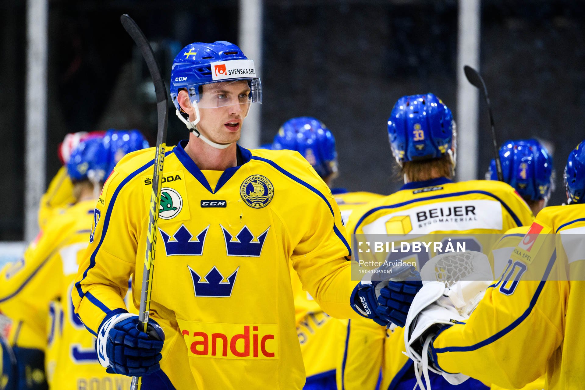 Viktor Svedberg of Sweden celebrates