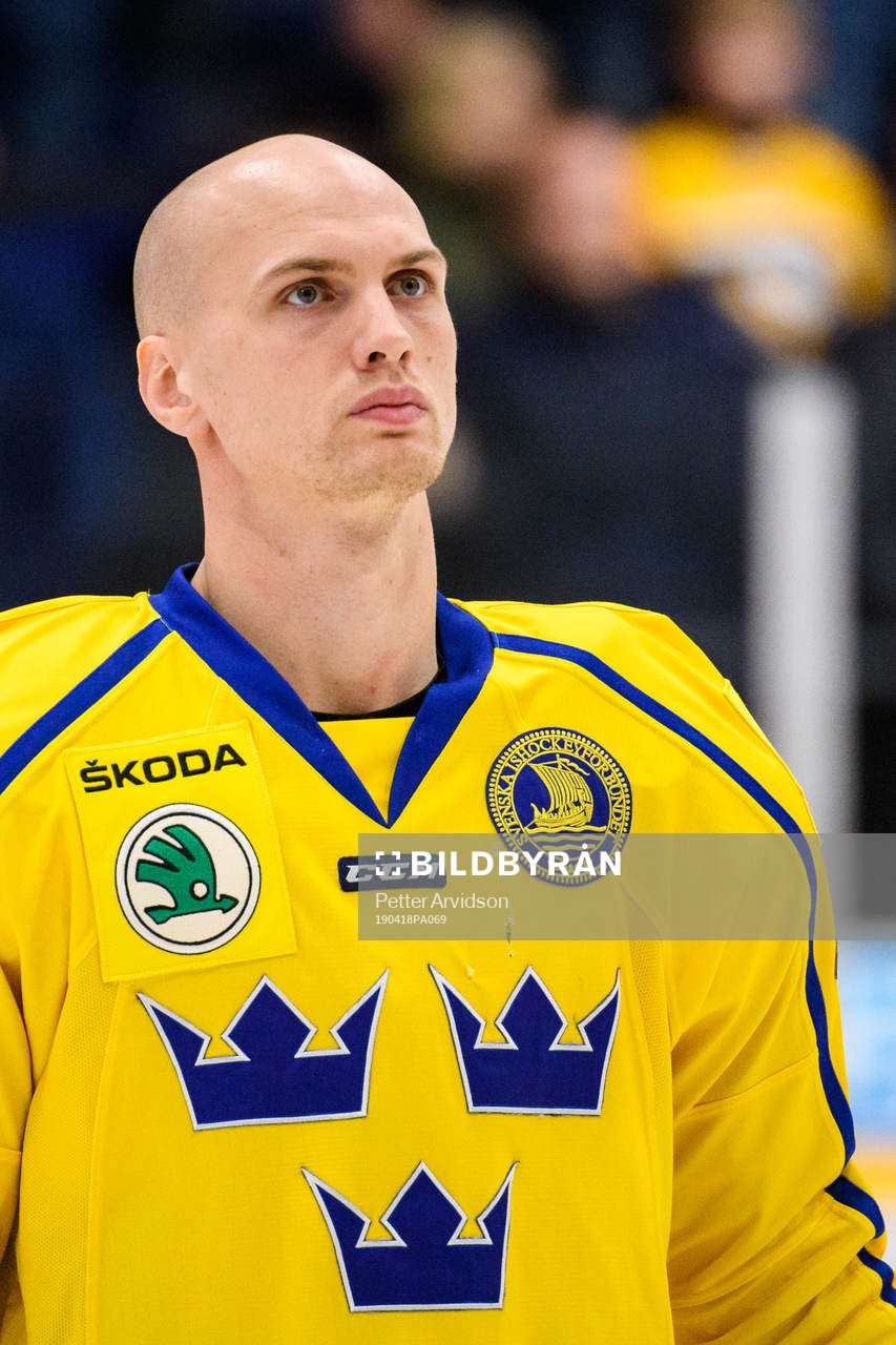 Viktor Svedberg of Sweden prior to the international