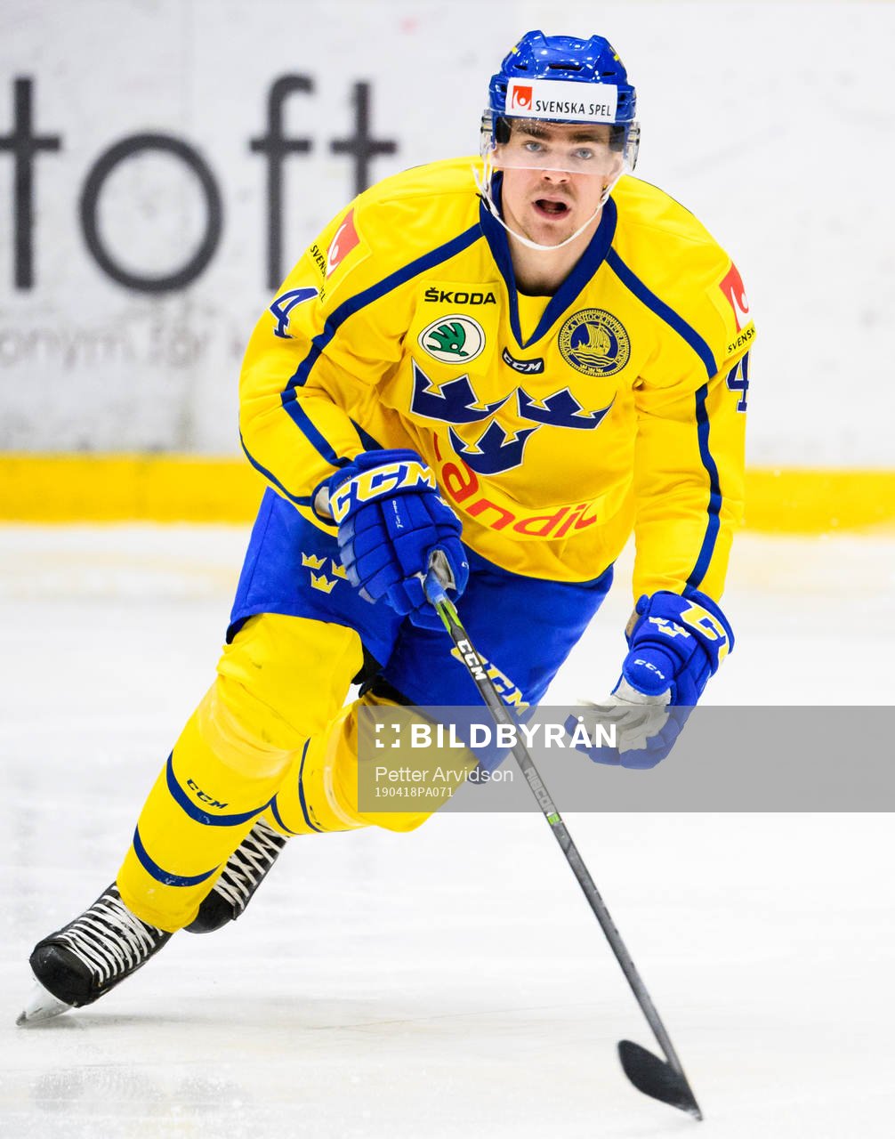Emil Djuse of Sweden