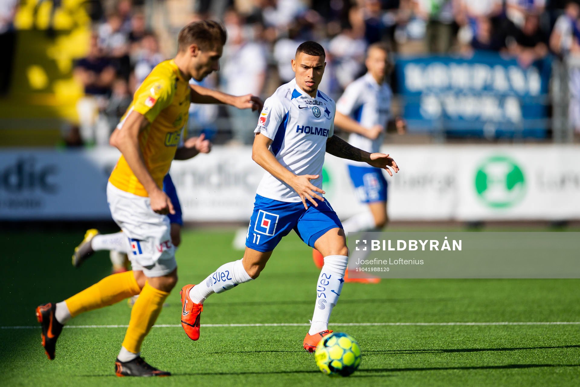 IFK Norrköpings Jordan Larsson och Falkenbergs Tobias