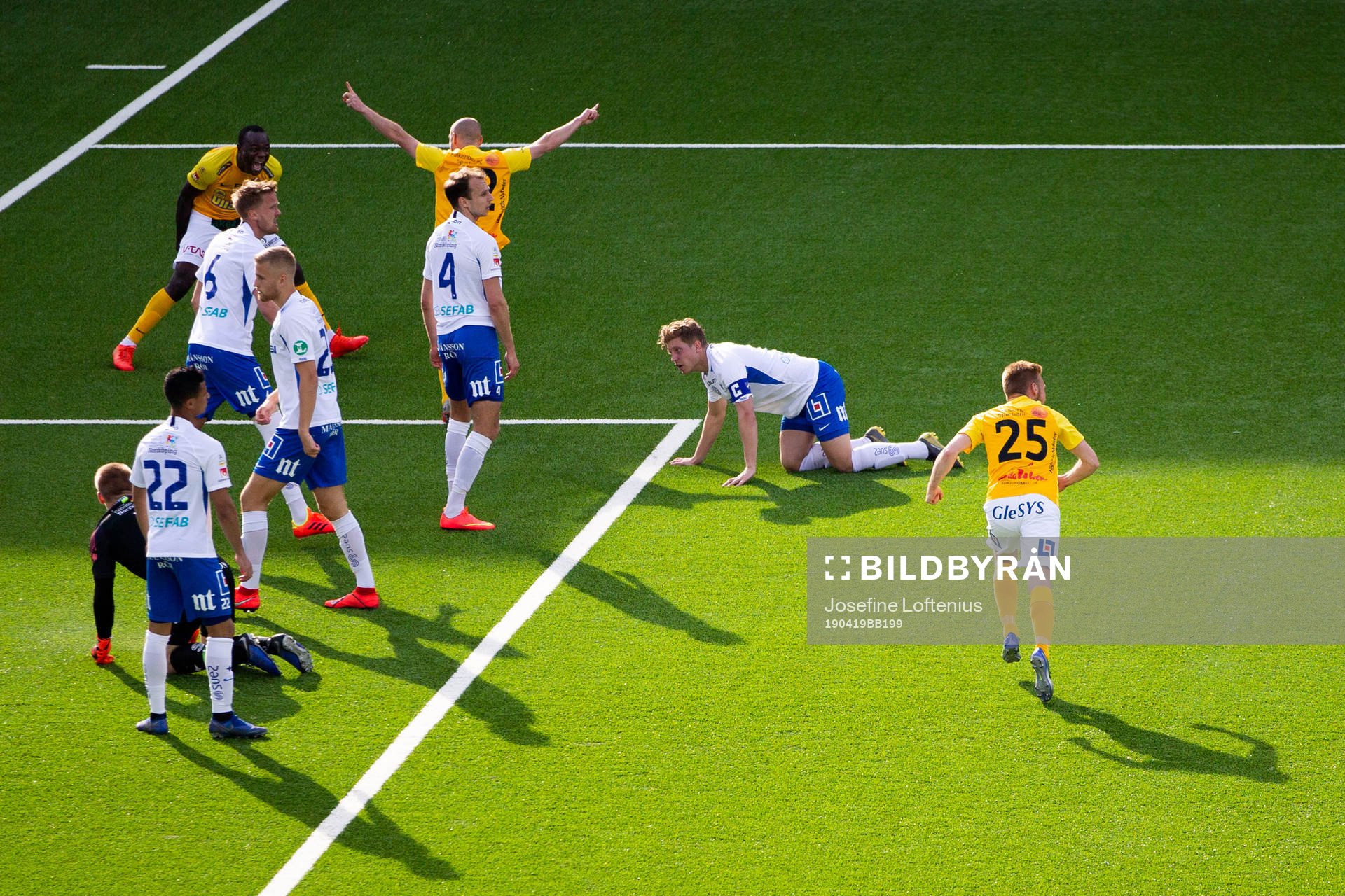 IFK Norrköpings spelare deppar