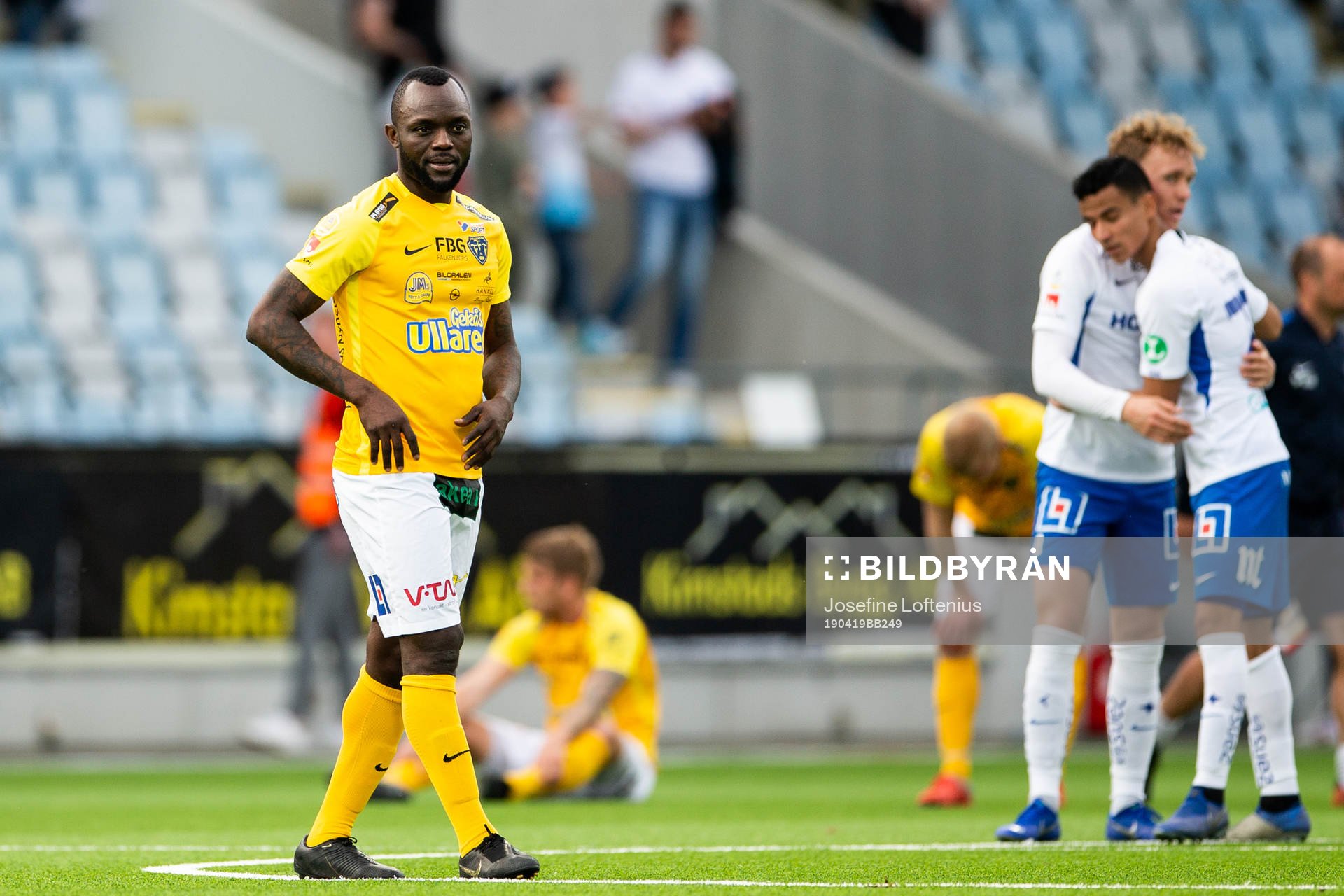 Falkenbergs John Chibuike deppar