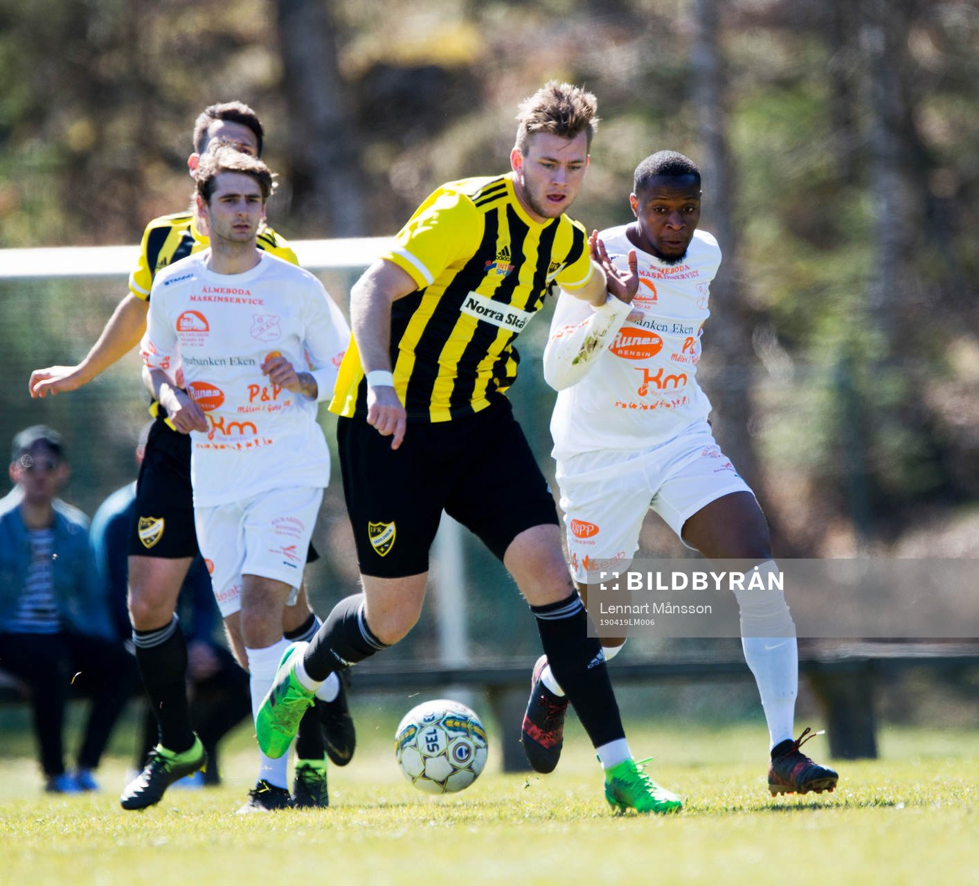 IFK Hässleholms Mattias Jönsson i matchen i division 2