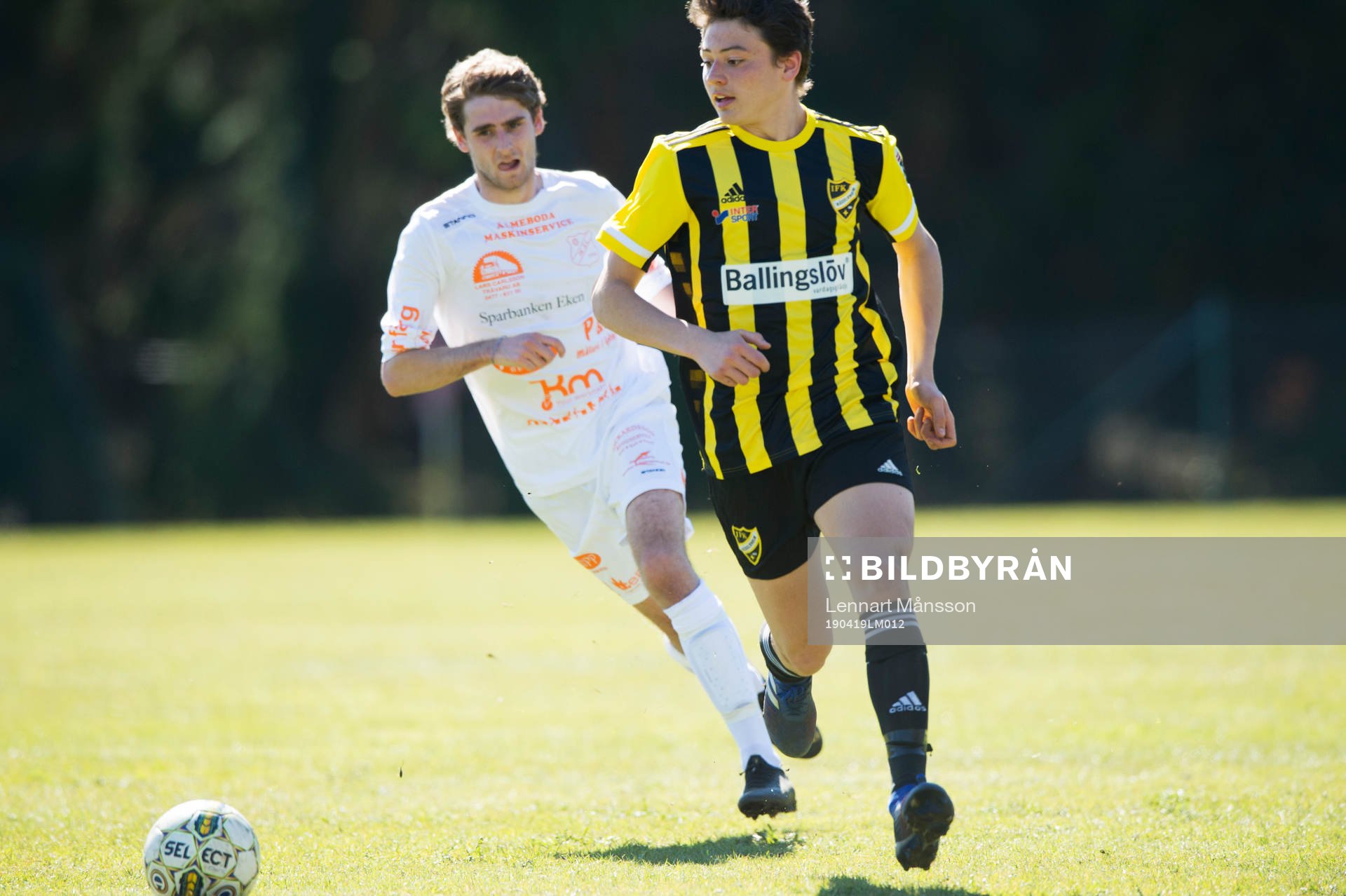 IFK Hässleholms Isak Orajärvi i matchen i division 2