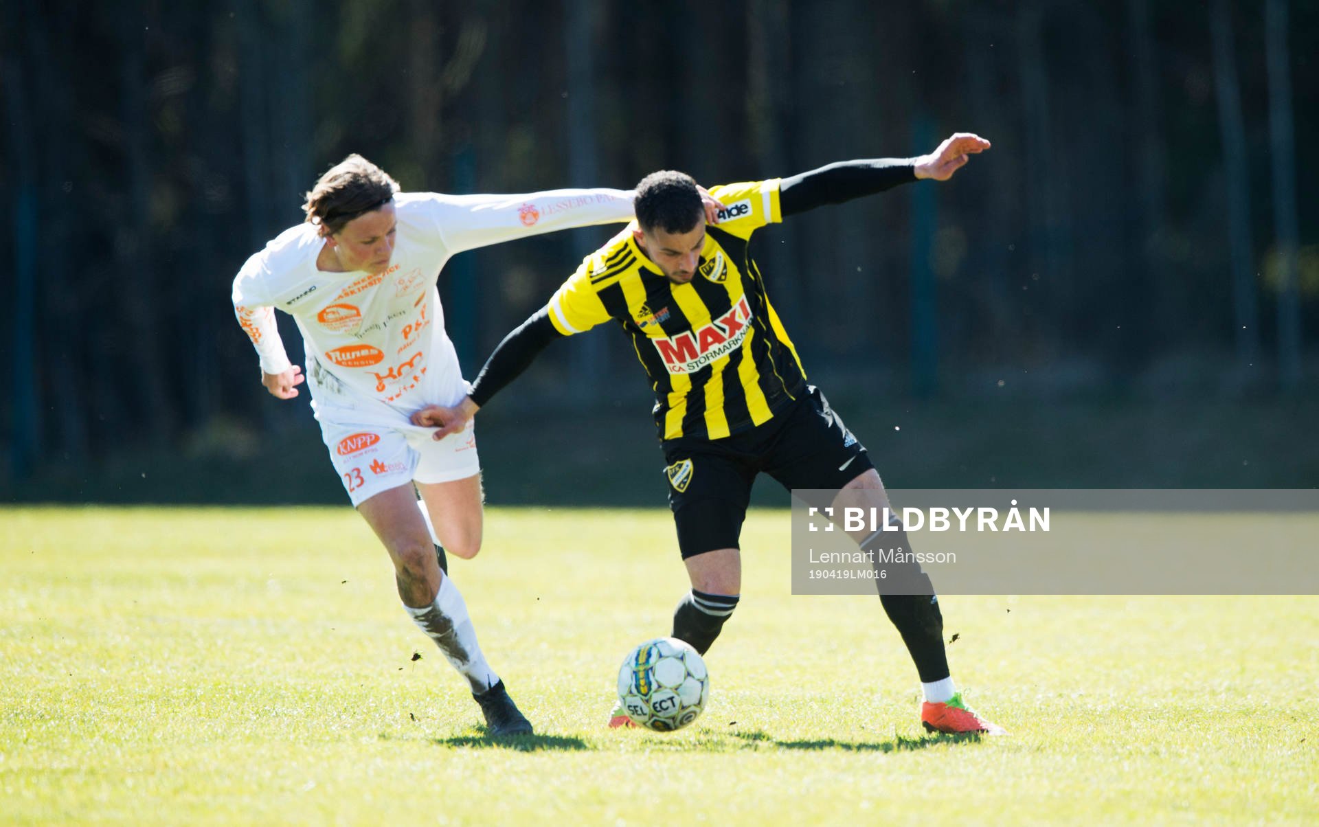 IFK Hässleholms Mohammed Hamdan tas ojuste i matchen i