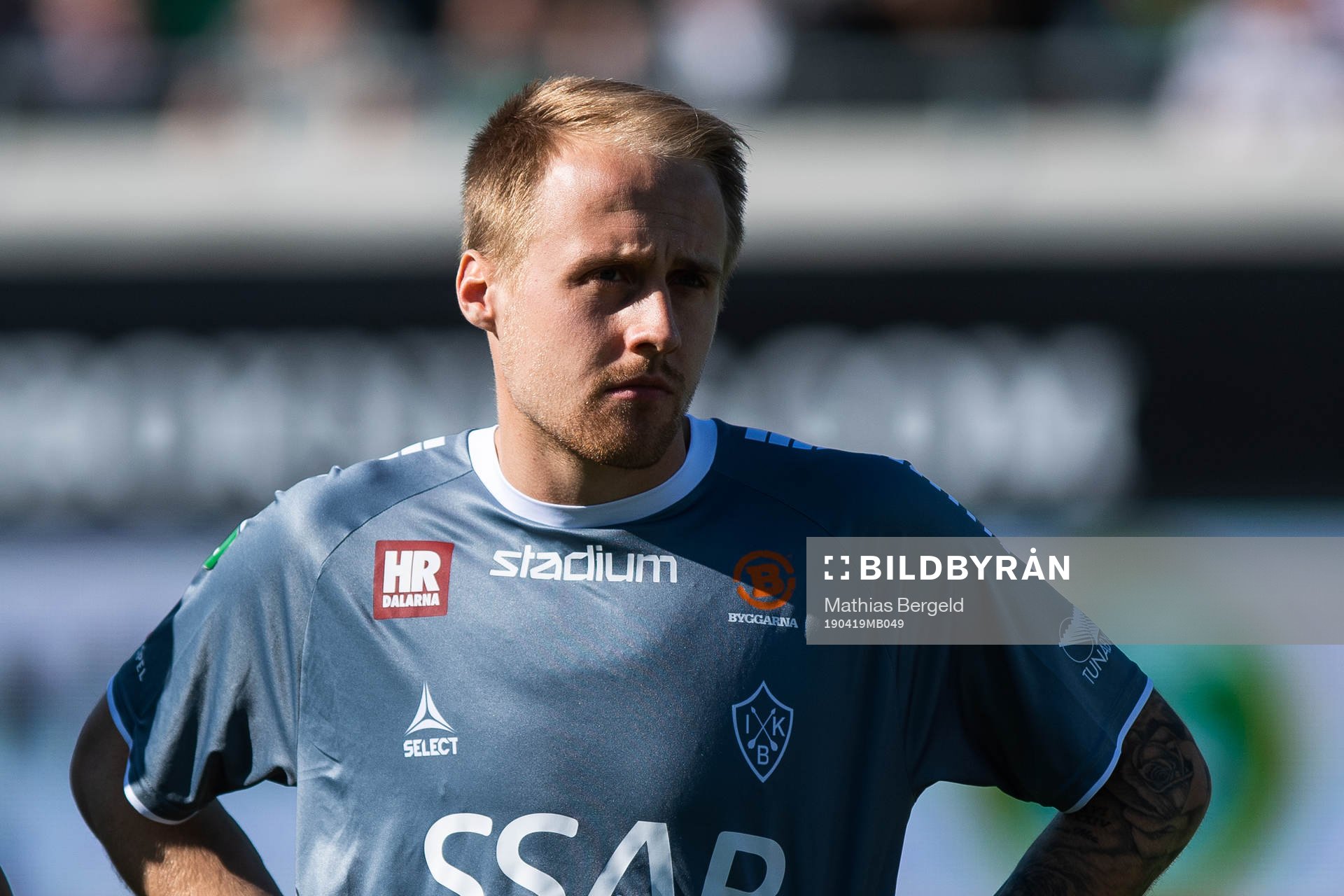 Brages Anton Lundin vid line up
